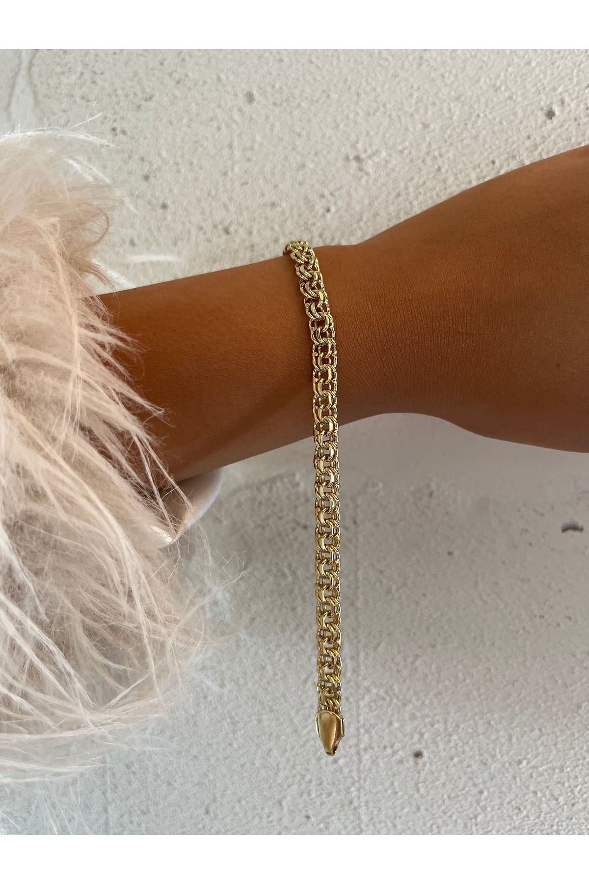 XUPING JEWELRY Xuping Marka Kadın Künye Modeli Halka Model