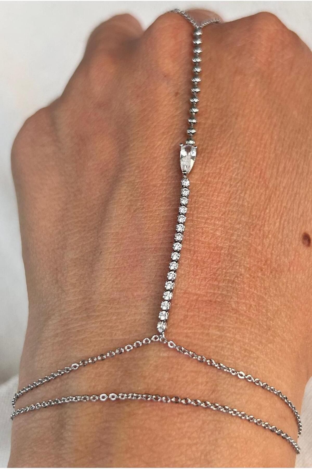 juleeco Dorika Damla Ve Suyolu Silver Şahmeran