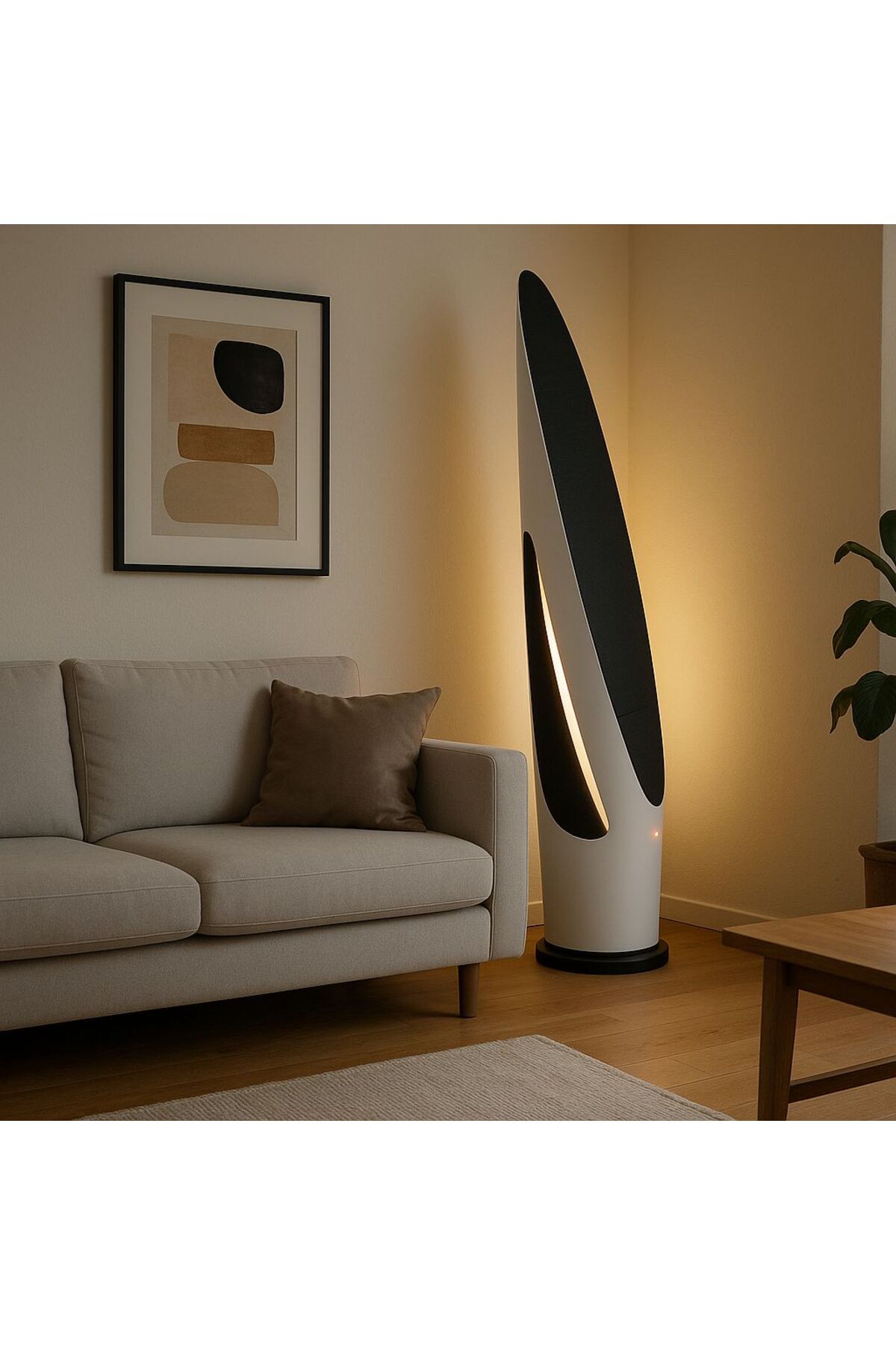 Home LED'i Lambader Köşe Lambası Aynalı