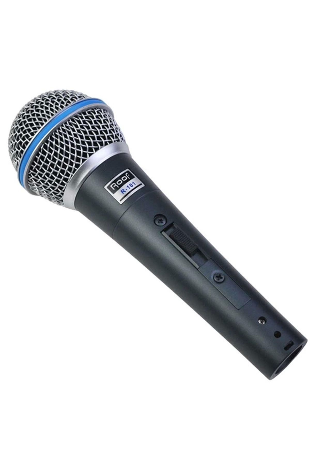 Moon 600 Ohm Dinamik Kablolu El Mikrofonu R-101