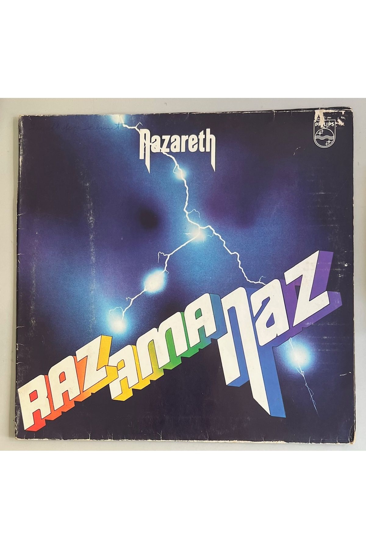 Plakevi İzmir Nazareth Razamanaz Lp Plak (Orijinal Dönem 1973 Alman Baskı Plak)
