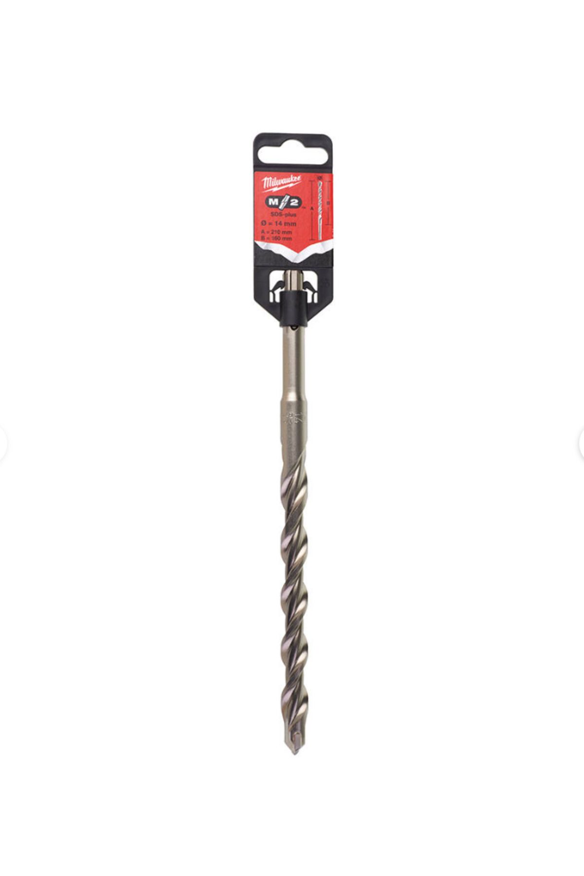 Milwaukee SDS-PLUS 14x210 MATKAP UCU MS2 SERİ 2 ELMAS milwaukee
