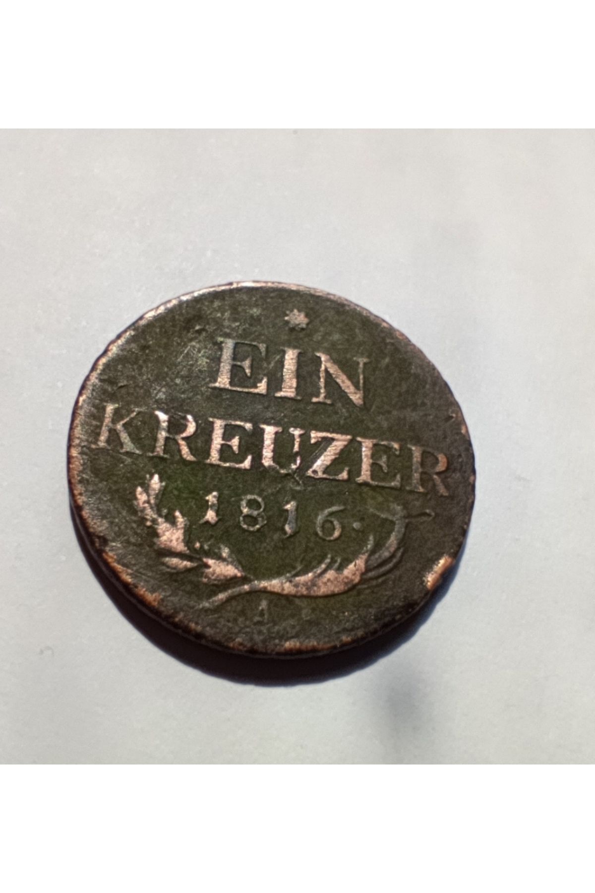 Koleksiyon AVUSTURYA İMP. 1816 YILI 1 KRAUZER ÇT+