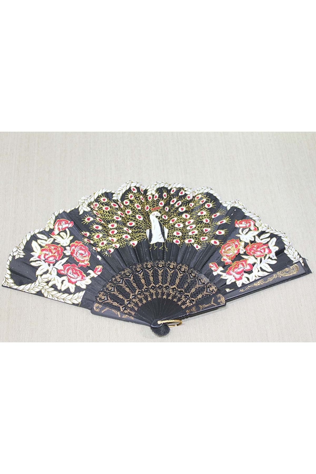 Store Plastik Tavuskuşu Yelpaze 23 Cm