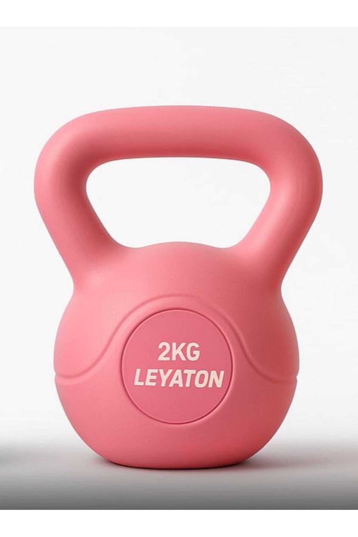 Leyaton 2 Kg Çaydanlık Tipi Dambıl Kettlebell Ağırlık Pembe