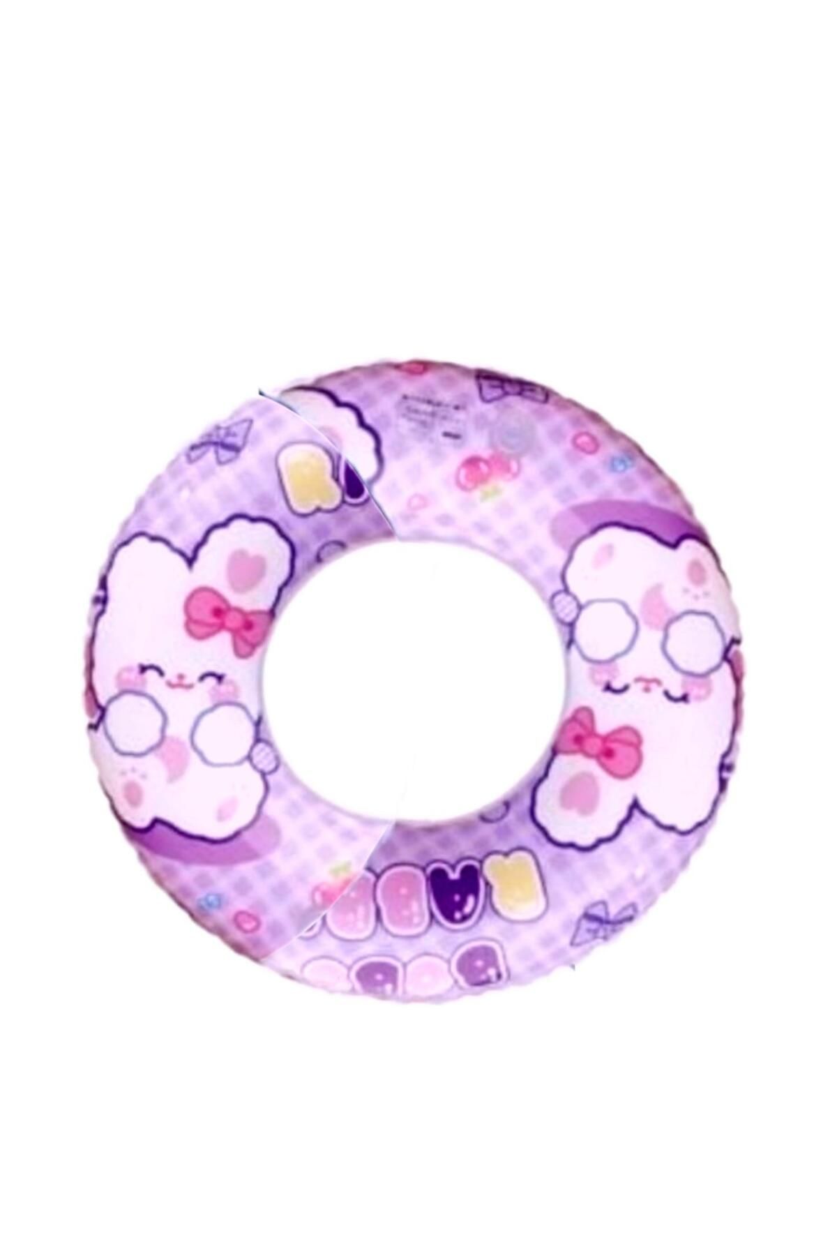 BERMUDA Mor Kedi Simit 45 Cm 2410029MR