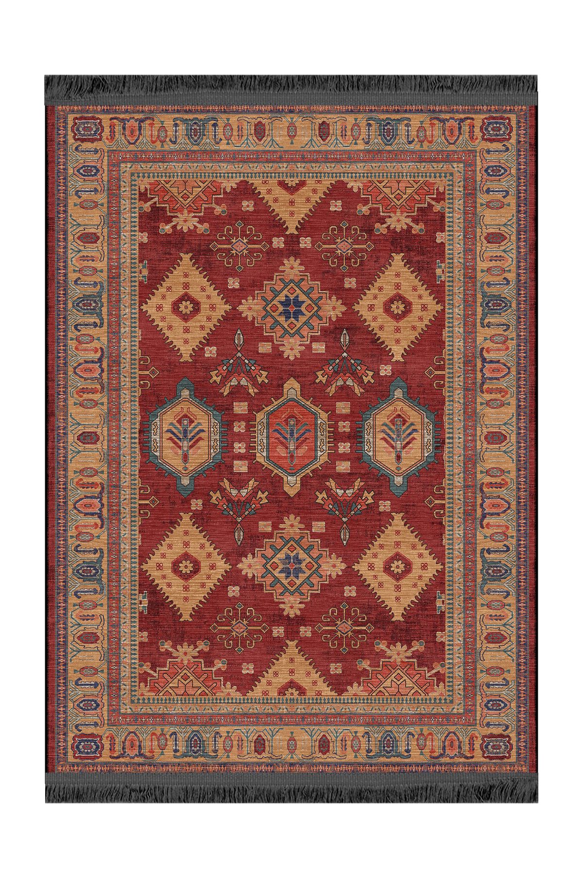 Rugs Modern Halı Mottos Koleksiyonu Geleneksel Desenli Dokuma Taban Dekoratif Halı mottos08