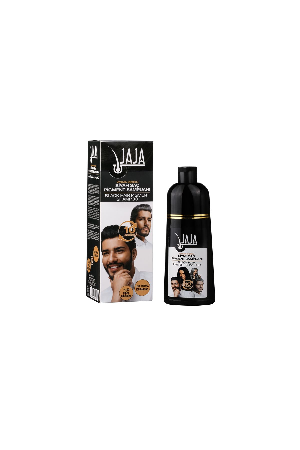 Jaja Saç Siyahlaştırıcı Boya Şampuan Doğal Görünüm 300ml