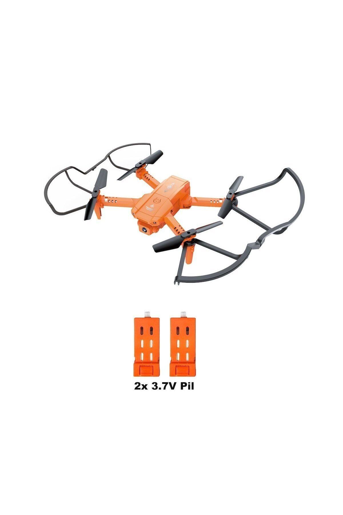 melfxxl eticaret DSX-41 Kumandalı 2.4G Şarjlı Kameralı Katlanabilir Drone -Vardem Oyuncak