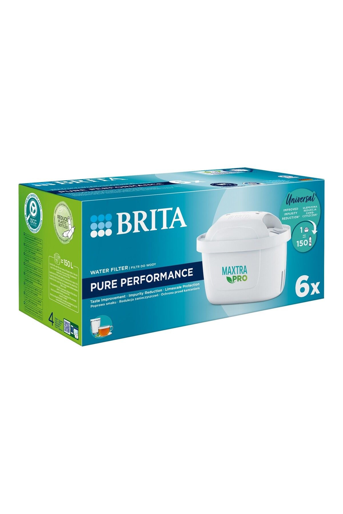 BRITA-6 db Maxtra PRO Pure Performance szűrőt tartalmazó készlet 2