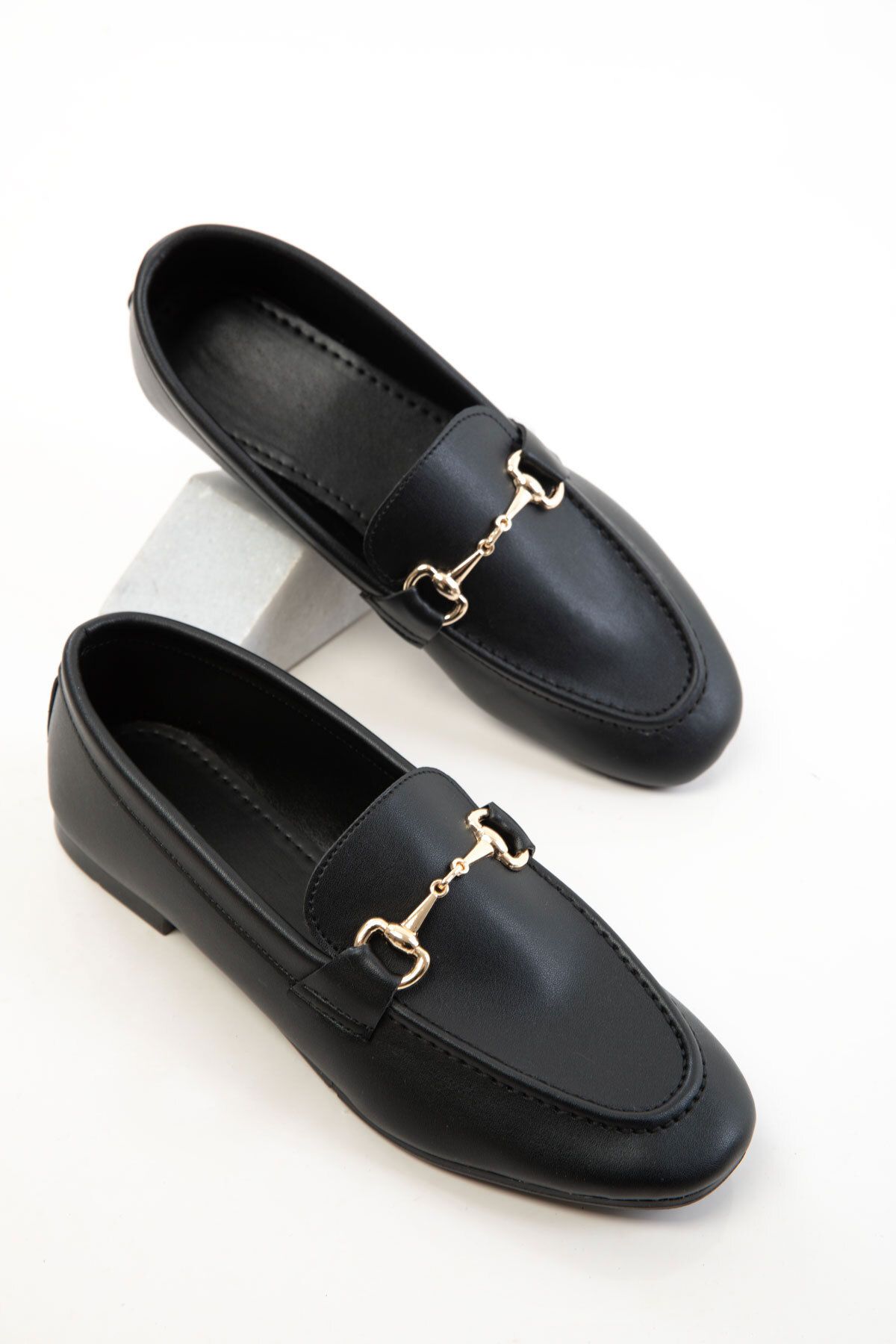 SOHO Siyah Kadın Loafer Ayakkabı 20689