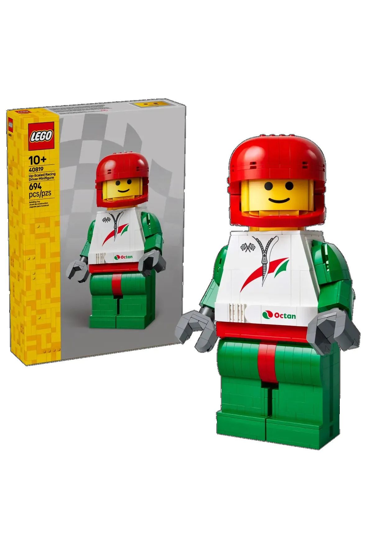 LEGO 40819 LEGO® Iconic Büyük Yarış Sürücüsü Minifigürü