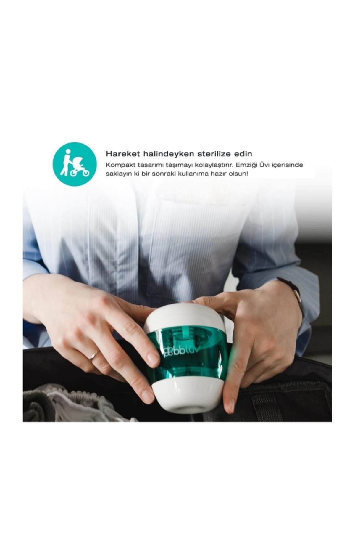 bblüv Üvi 4in1 Uv Portatif Sterilizatör fotoğrafı 7 (önizleme)