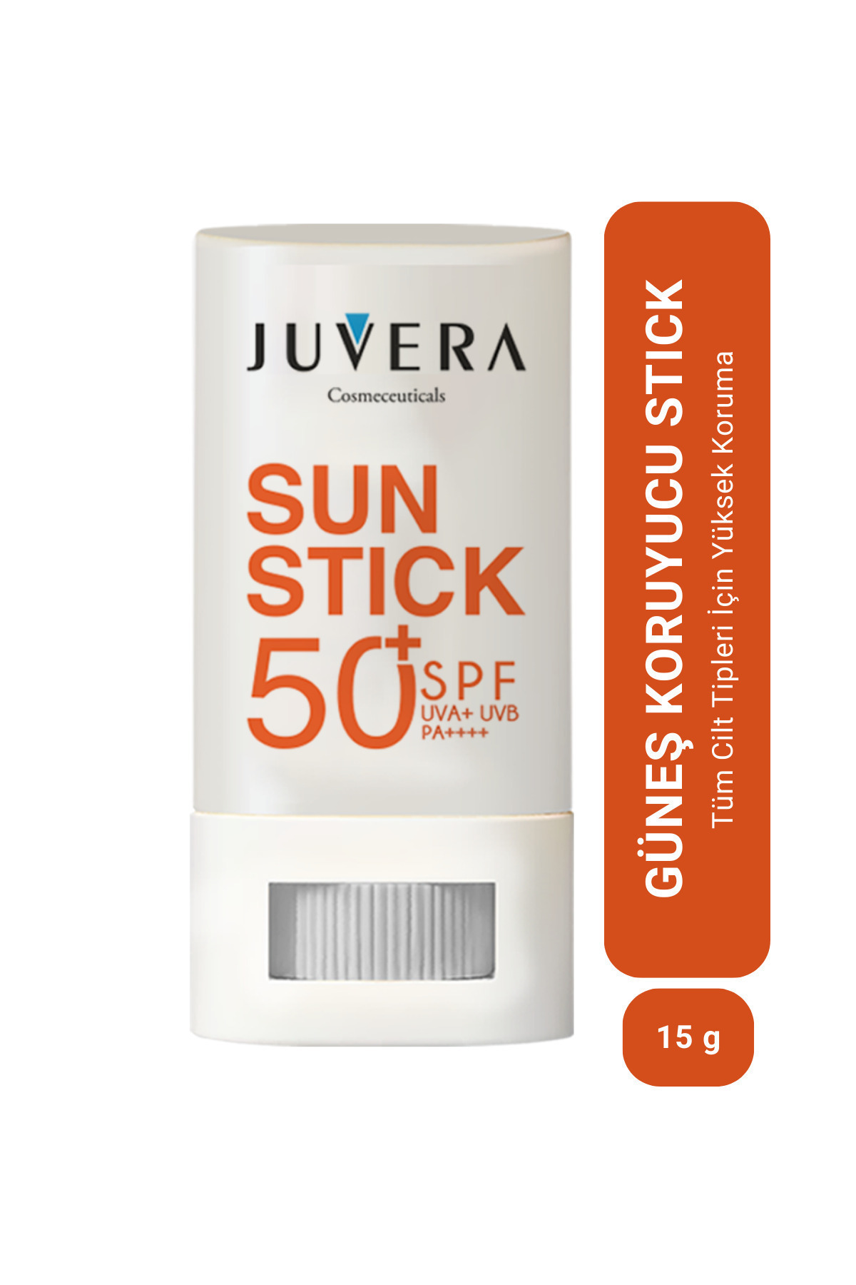 JUVERA Cosmeceuticals Stick Güneş Koruyucu Krem Tüm Cilt Tipleri Için 50spf Pa++++ 15gr