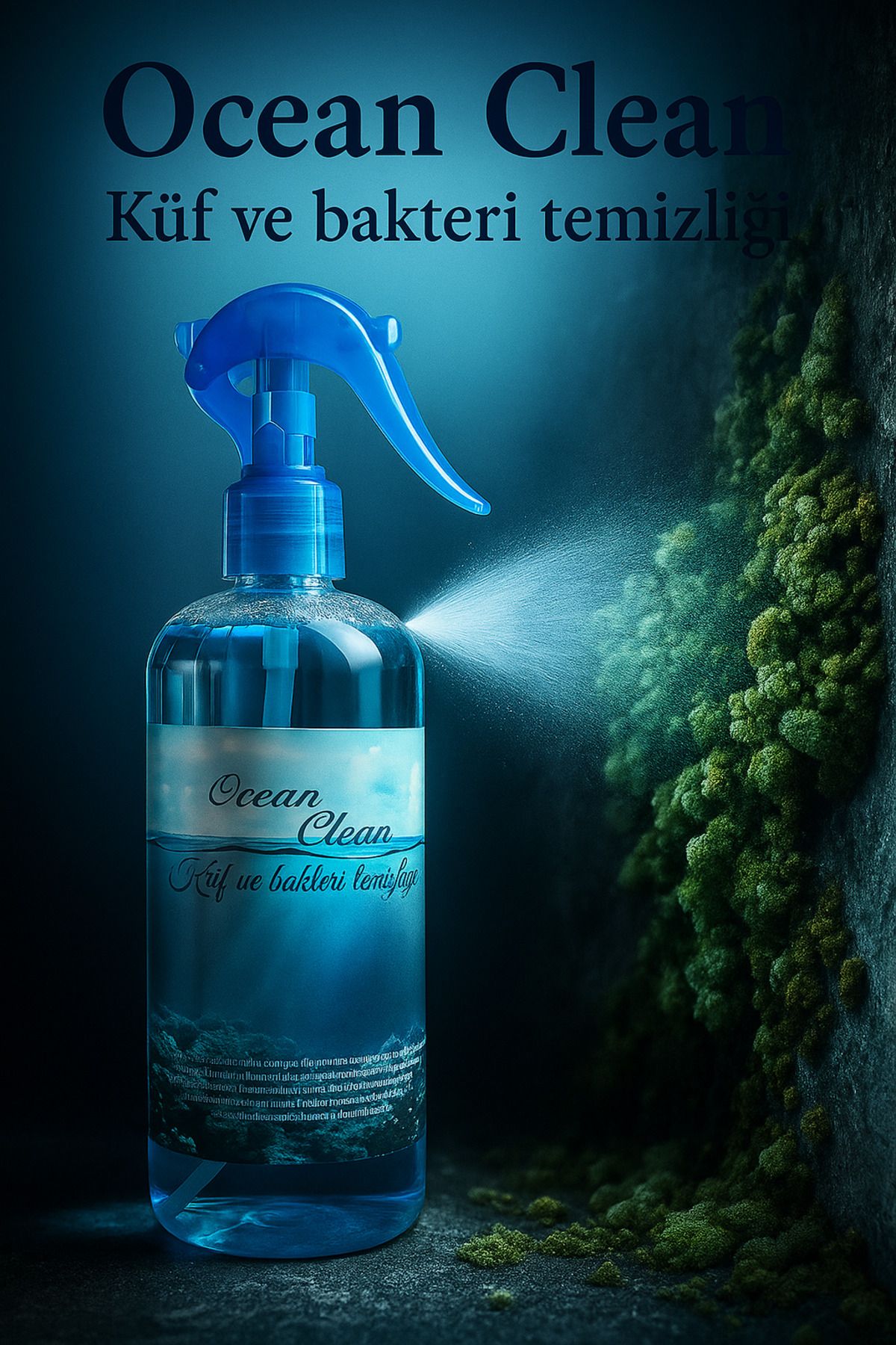 HG ENDUSTRİYEL OCEAN CLEAN KLİMA KÜF VE BAKTERİ TEMİZLEYİCİSİ