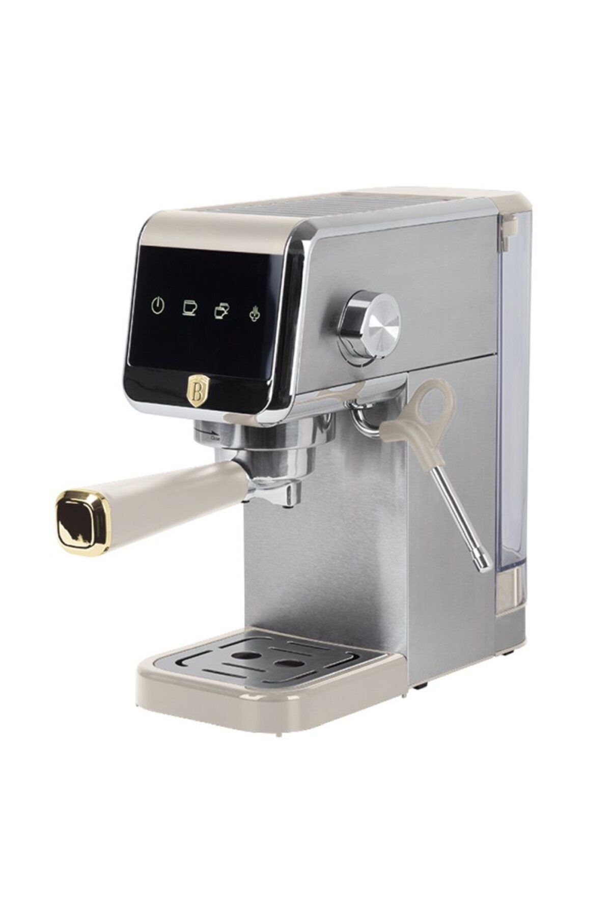 Berlinger Haus-Automatic Digital Espresso Machine Coffe Maker 2 In 1 With Lever Sahara Collection 2
