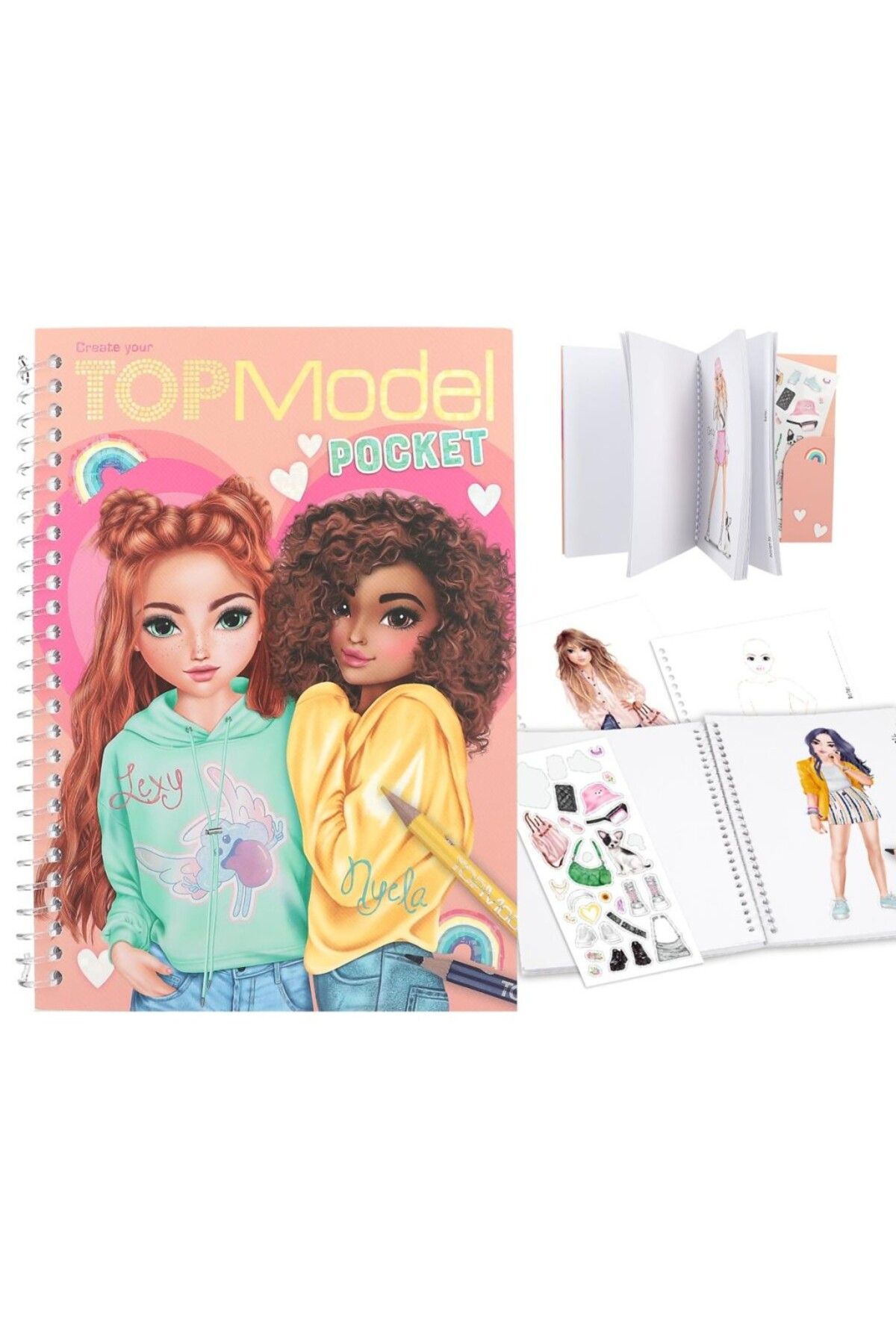 Top Model Cep Boyama Kitabı