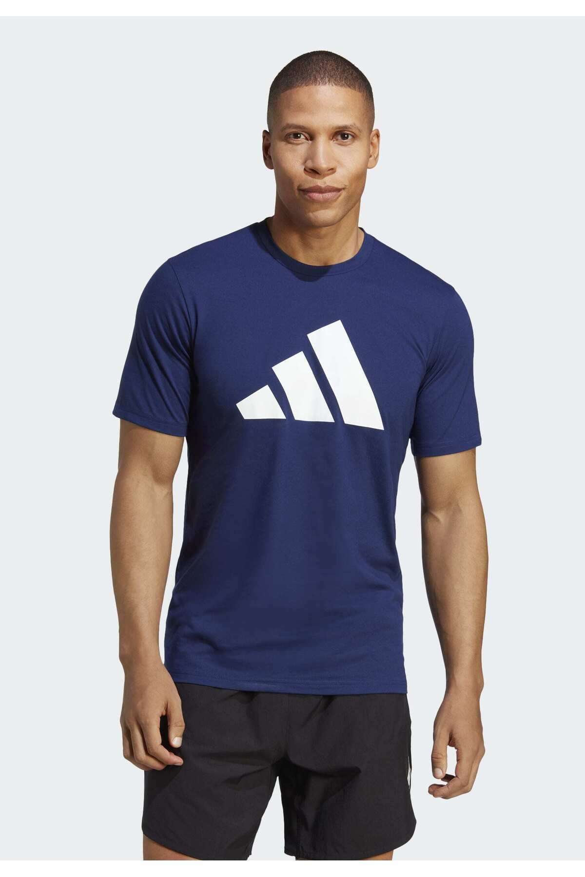 adidas-Training Essentials Feelready Logo-Trainings-T-Shirt 8