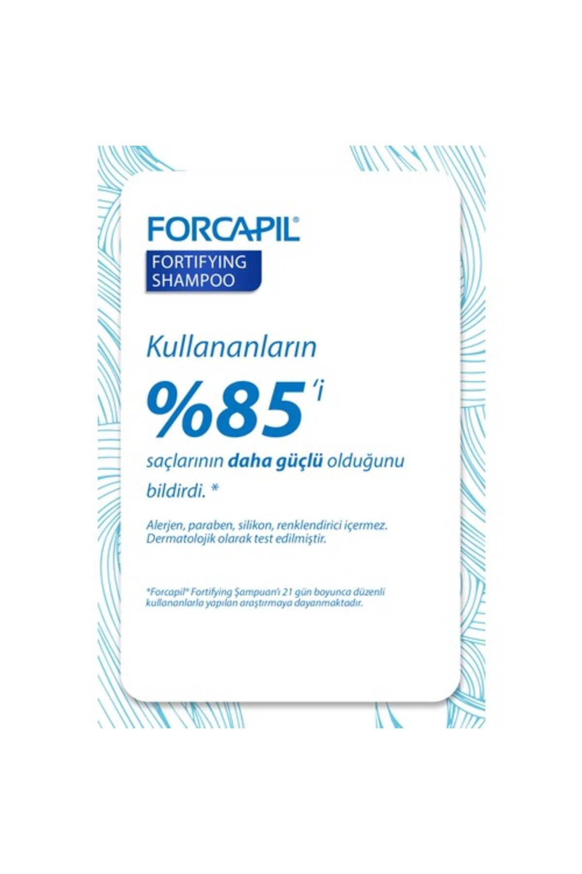 محصولات بهداشتی پرنده شامپو تقویت کننده FORCAPIL 200 میل Arkopharma