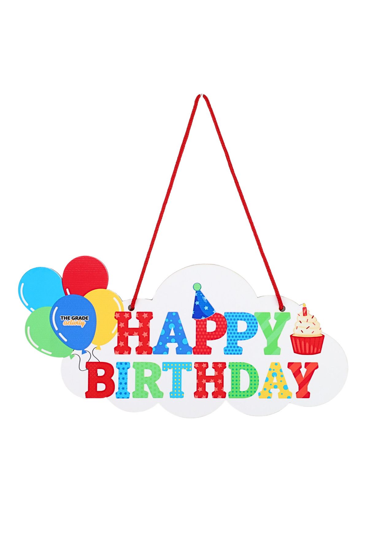The Grade Asılabilir happy bırthday temalı Çocuk parti süsleri doğumgünü süs parti seti doğum günü set