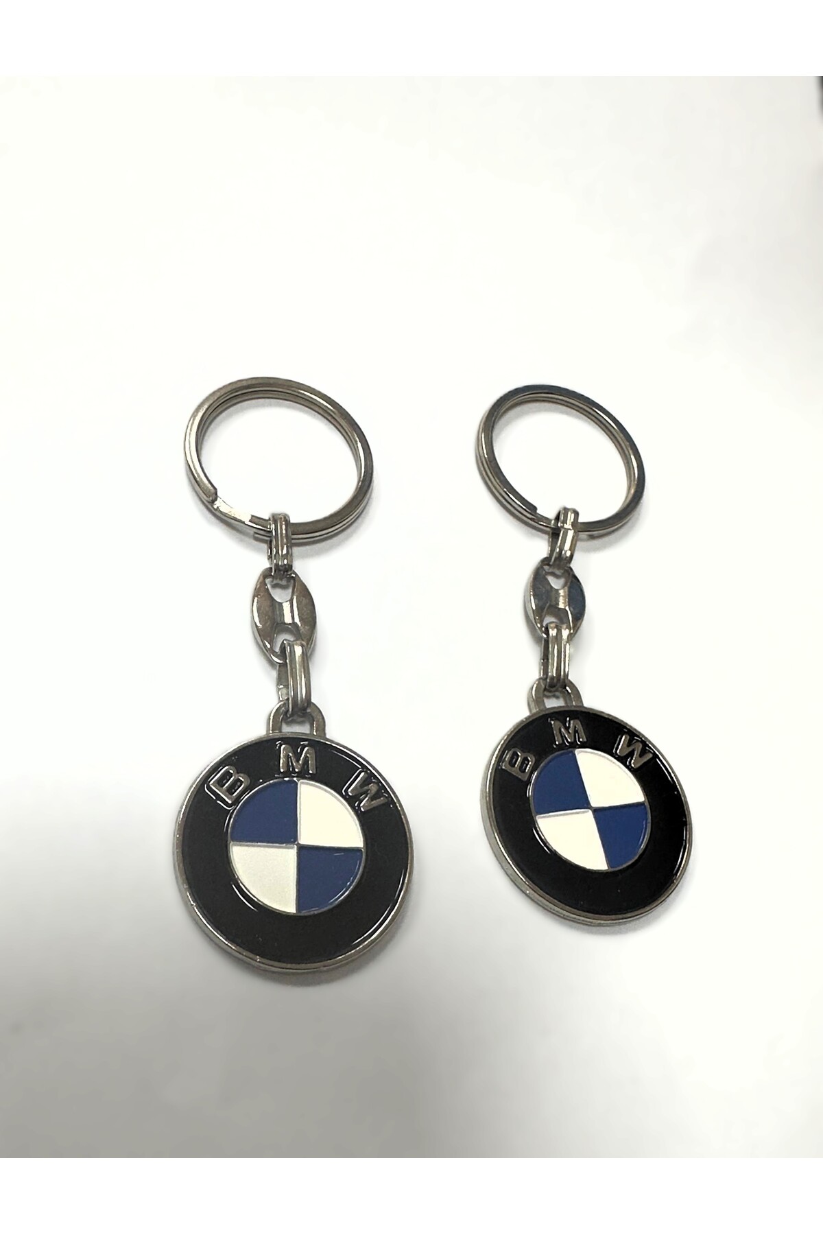 STİLİX GARAGE BMW Logolu Metal Otomobil Anahtarlığı 2 ADET - Fiyatı