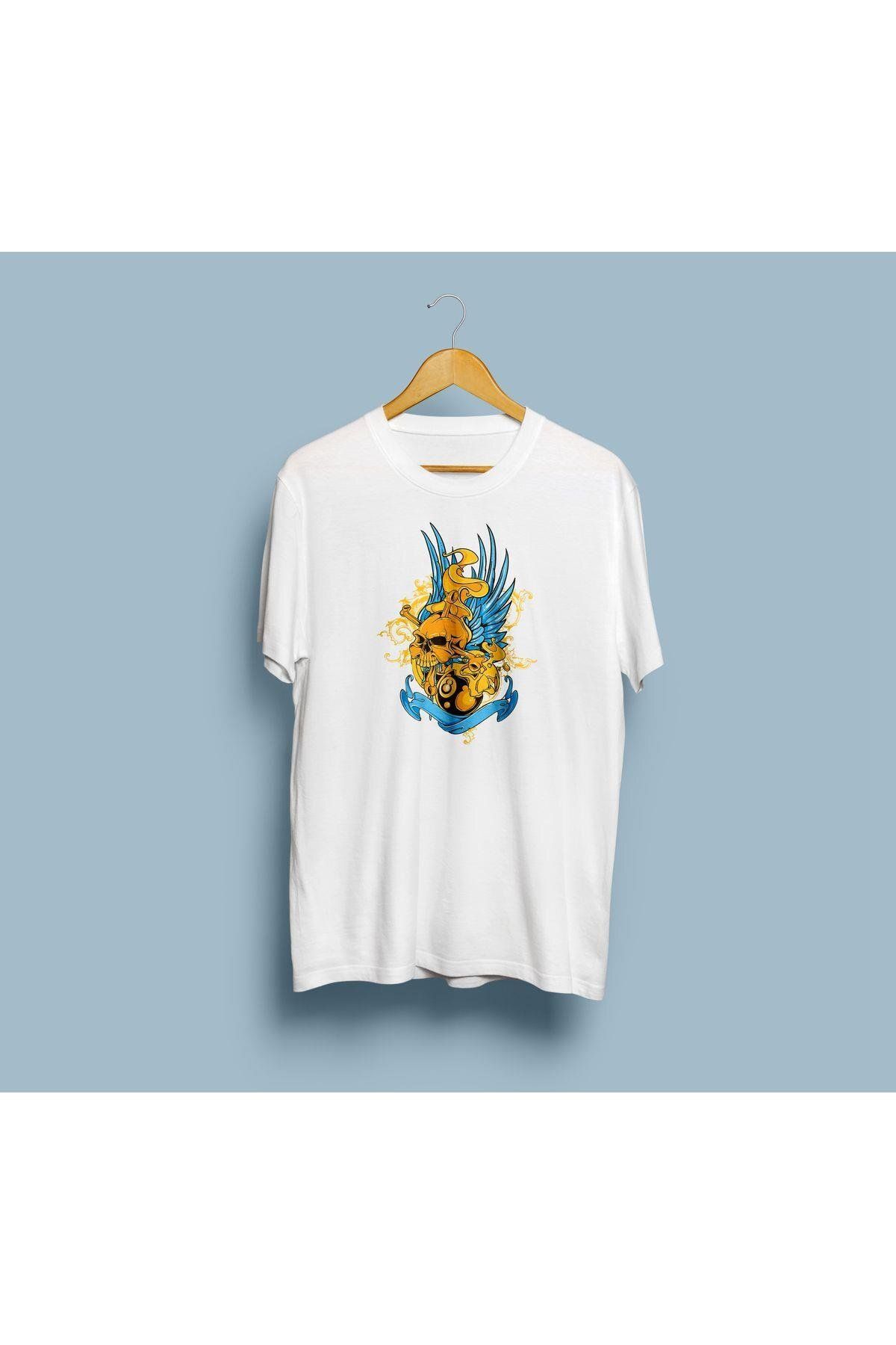 Bahriyeli Collection Oversize Kuru Kafa Vektör Tasarım unisex T-shirt