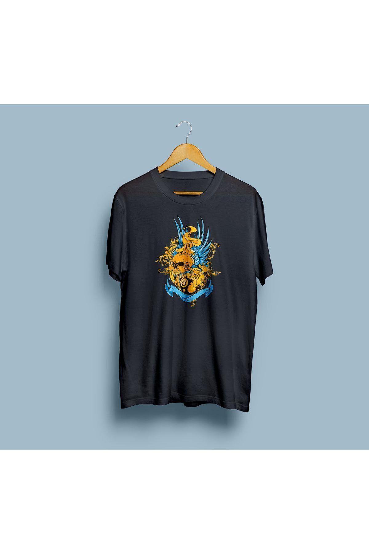 Bahriyeli Collection Oversize Kuru Kafa Vektör Tasarım unisex T-shirt