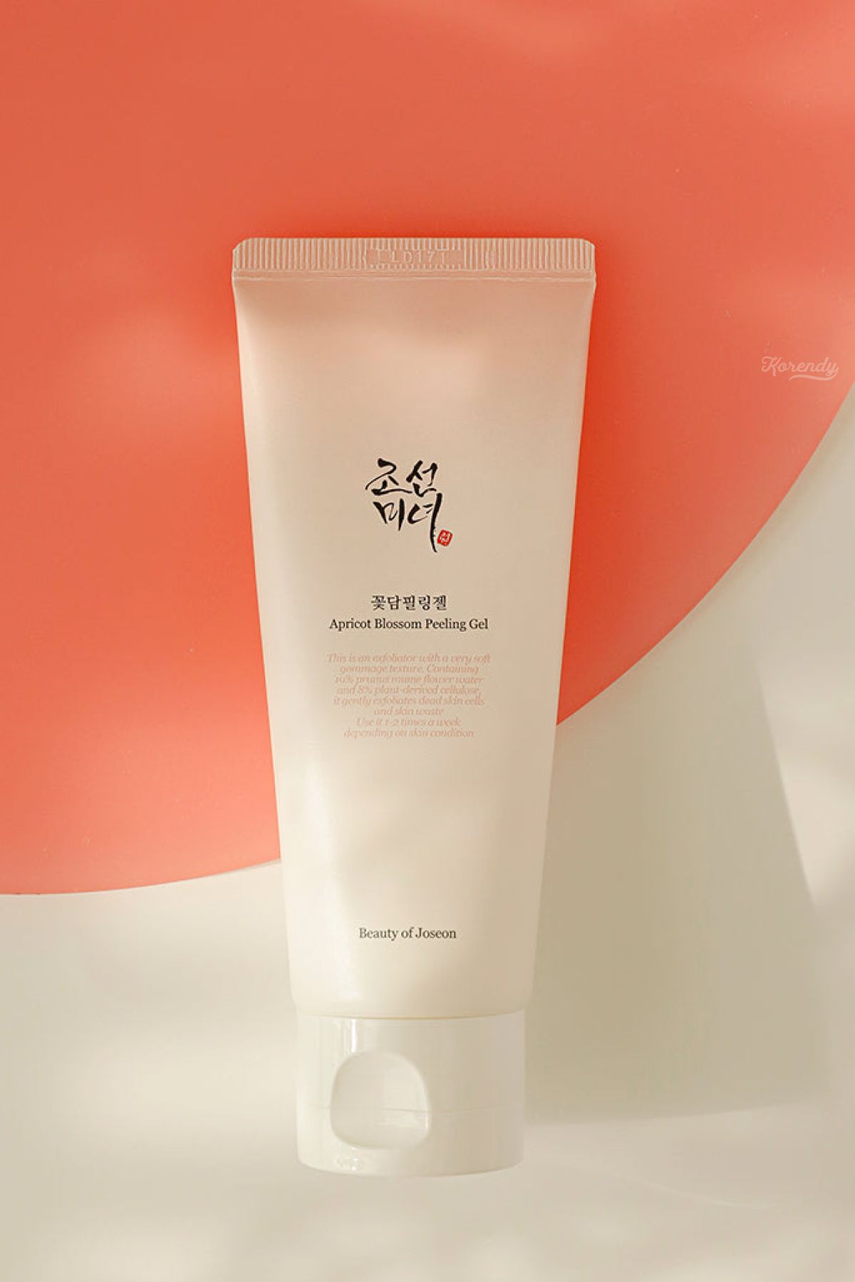 پاک کننده صورت ژل لایه برداری شکوفه زردآلو پوست میکرو فیزیکی ملایم 100ML Beauty of Joseon