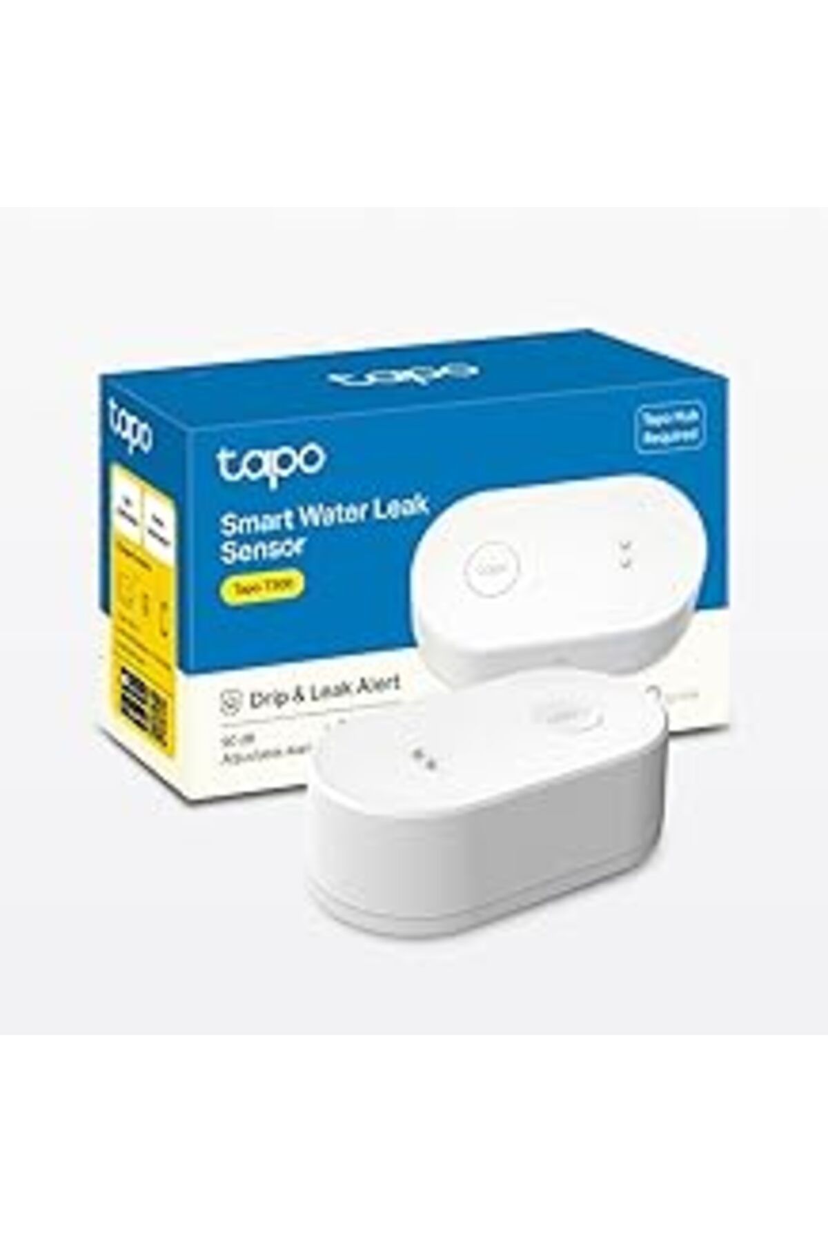 NZM TİCARET Tapo T300, Akıllı Su Sızıntı Algılama Sensörü, Ip67 Su Geçirmez, Anlık Uygulama Bildirimi, 90Db'Ye