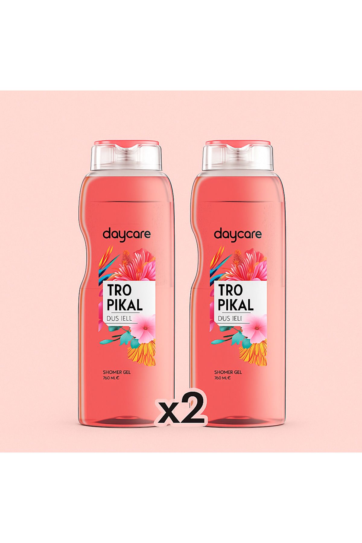 Daycare Tropikal Duş Jeli 750 ML x 2