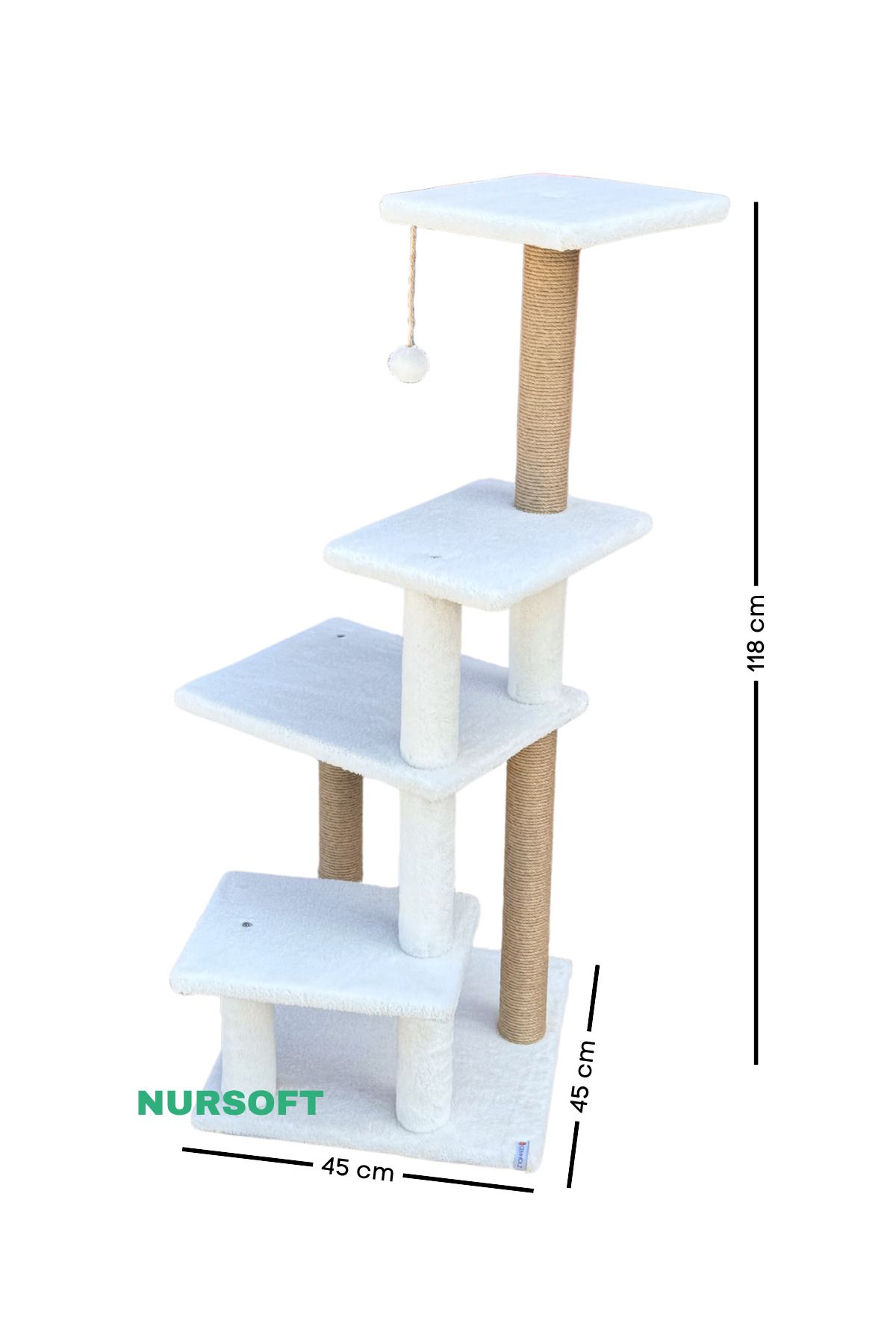 Nursoft-Premium Scratching Board Multi-Layer Long Size Large Size Cat Seat Scratching Protector 7