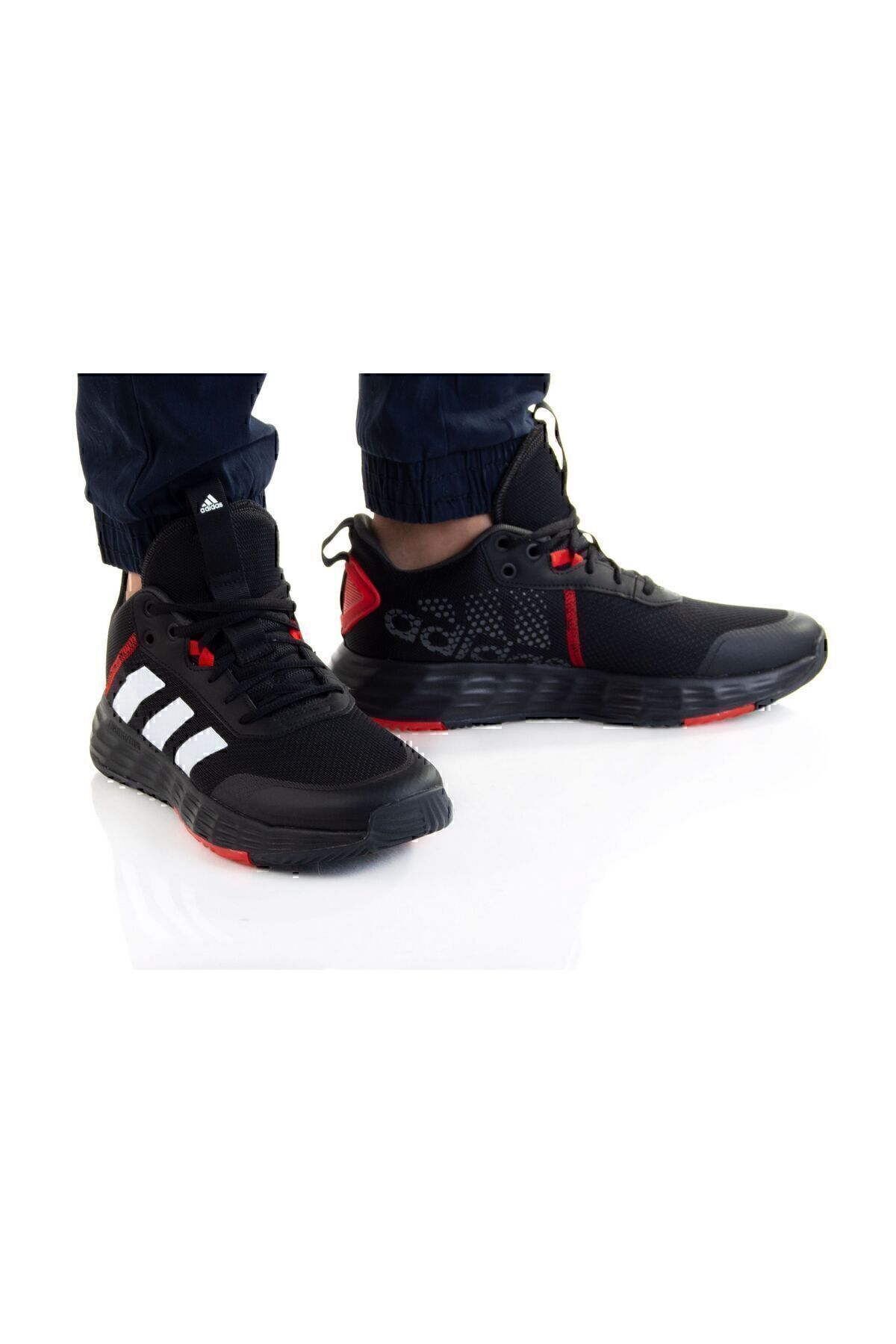 adidas Ownthegame 2.0 Erkek Basketbol Ayakkabısı Siyah-Kırmızı