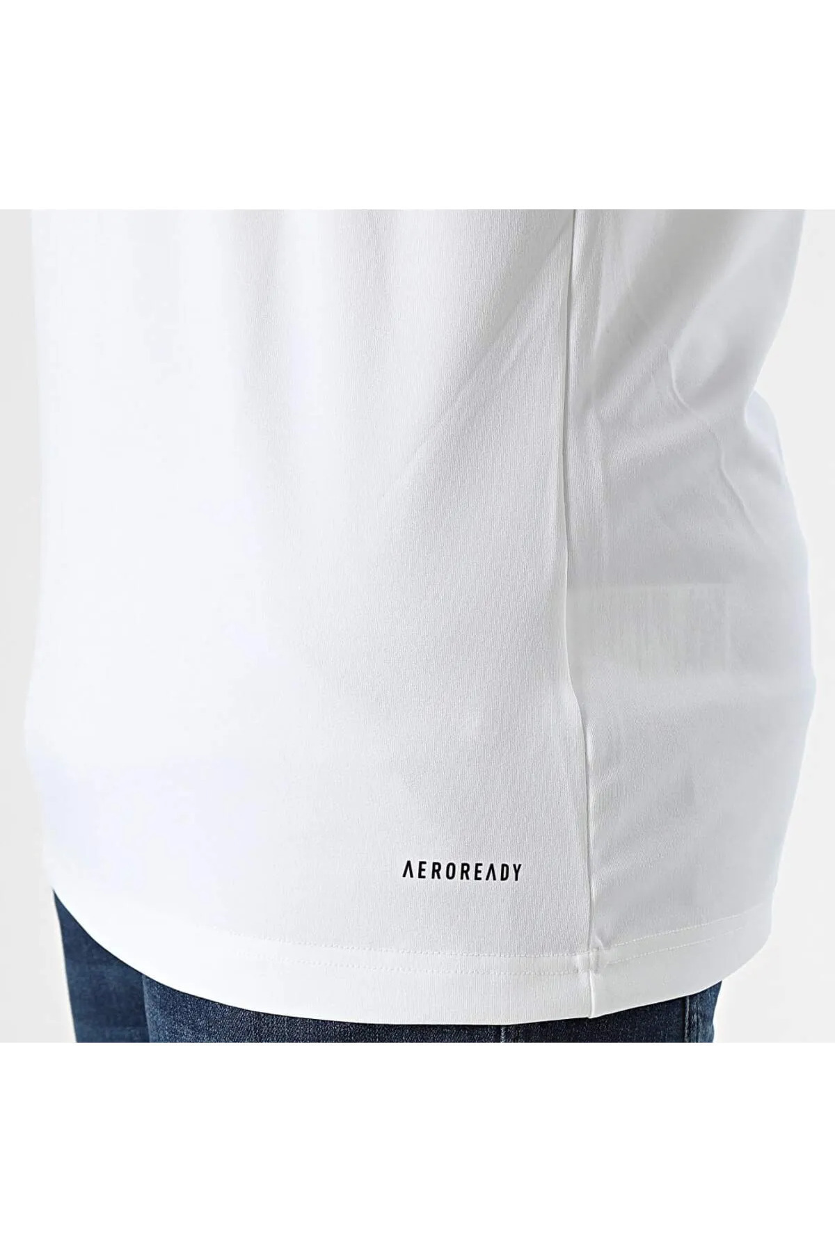 adidas-Ανδρικό αθλητικό μπλουζάκι Ent22 Jsy HC5071 Λευκό 5