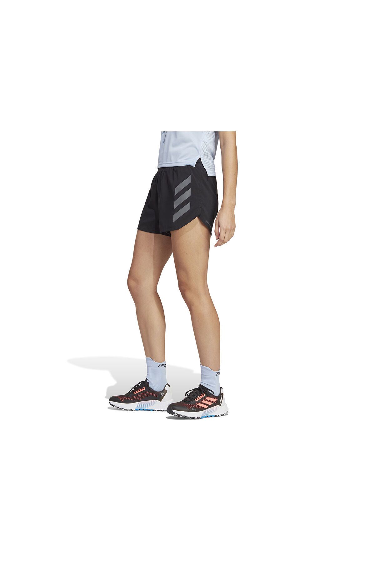 adidas-Agr Short W Women's Running Shorts Ht9392 Black 3