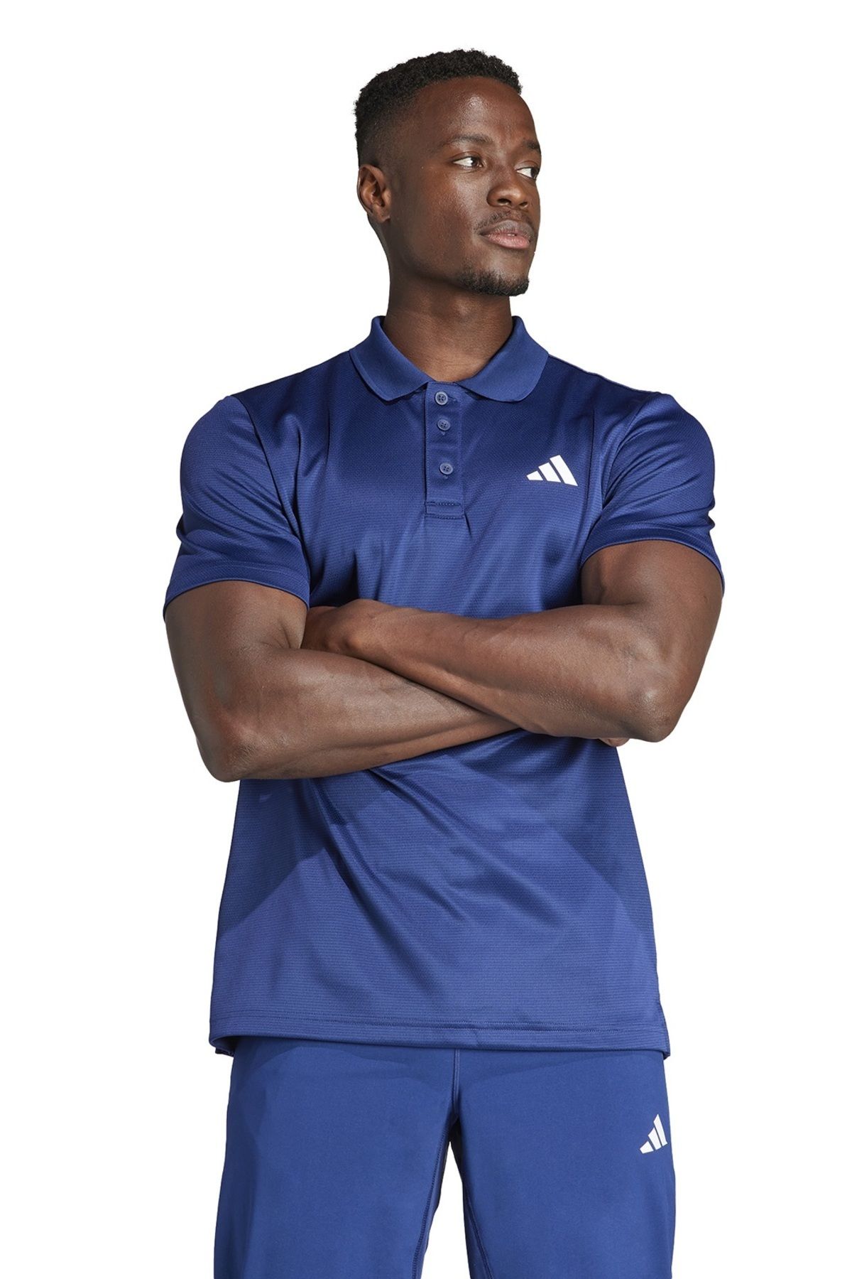 adidas-Tr-Es Polo Tricou de antrenament pentru bărbați, bleumarin 2