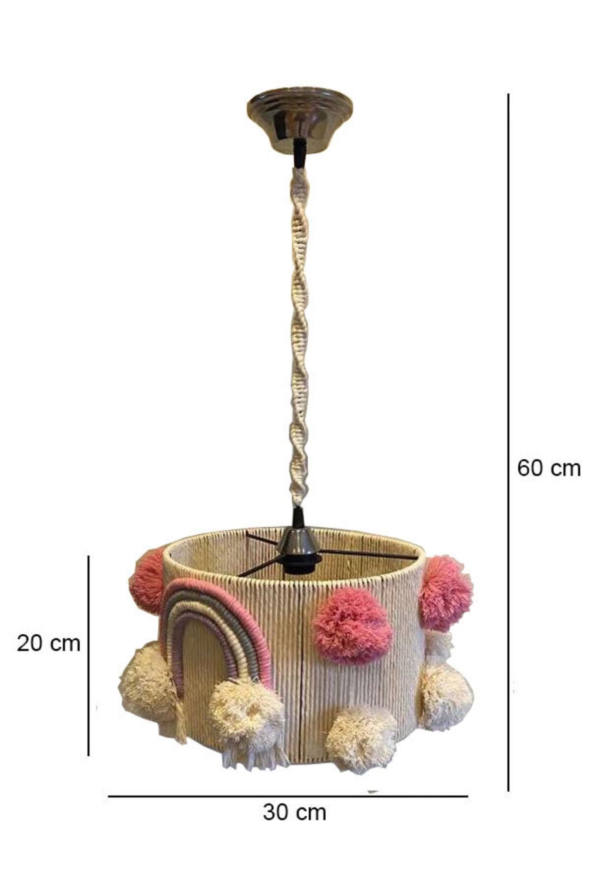 EviminDekoru-Macrame Handmade Chandelier 2