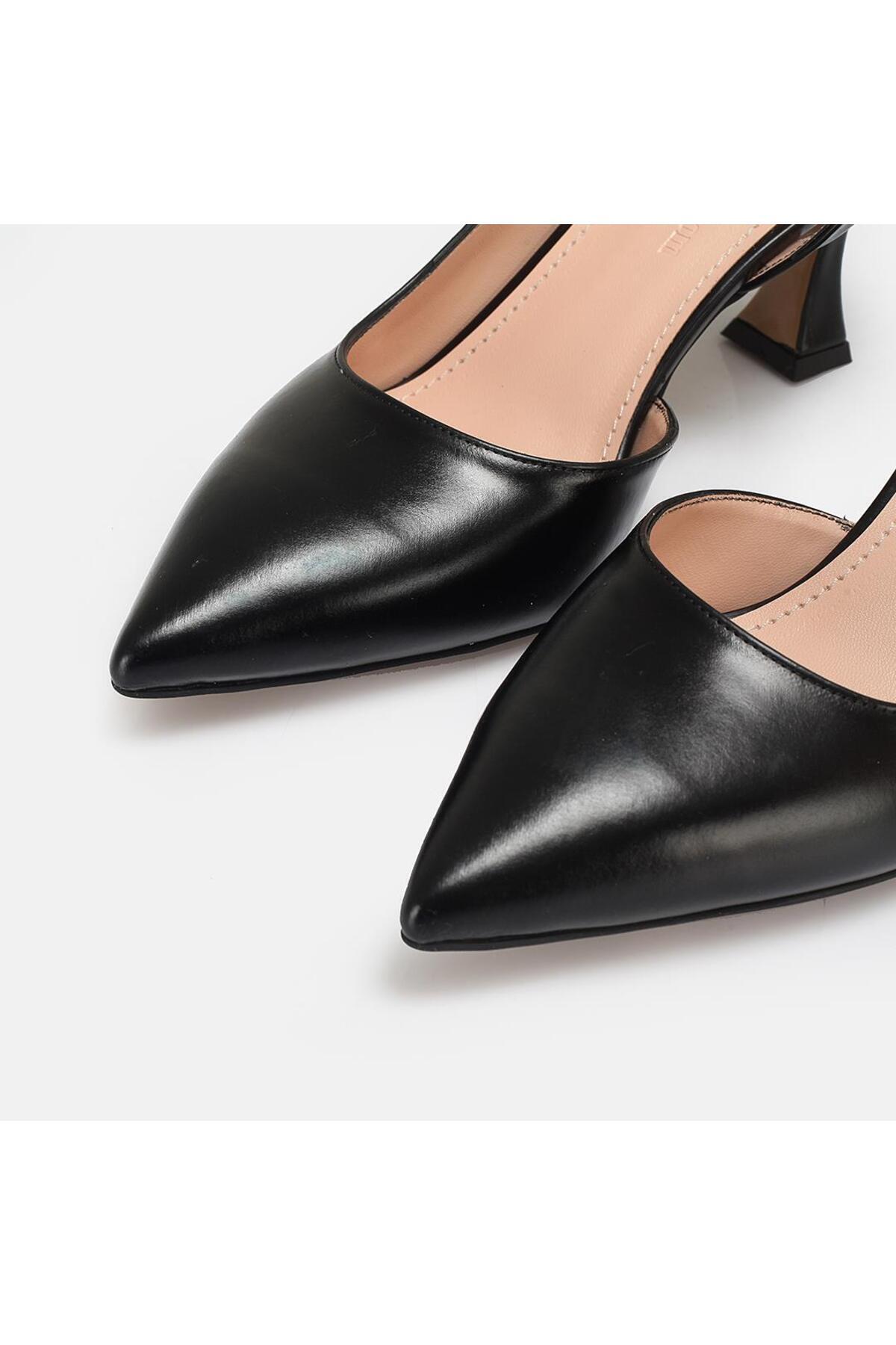 37Numara-LARGE NUMBER STILETTO 41-42-43-44- BLACK SKIN 6