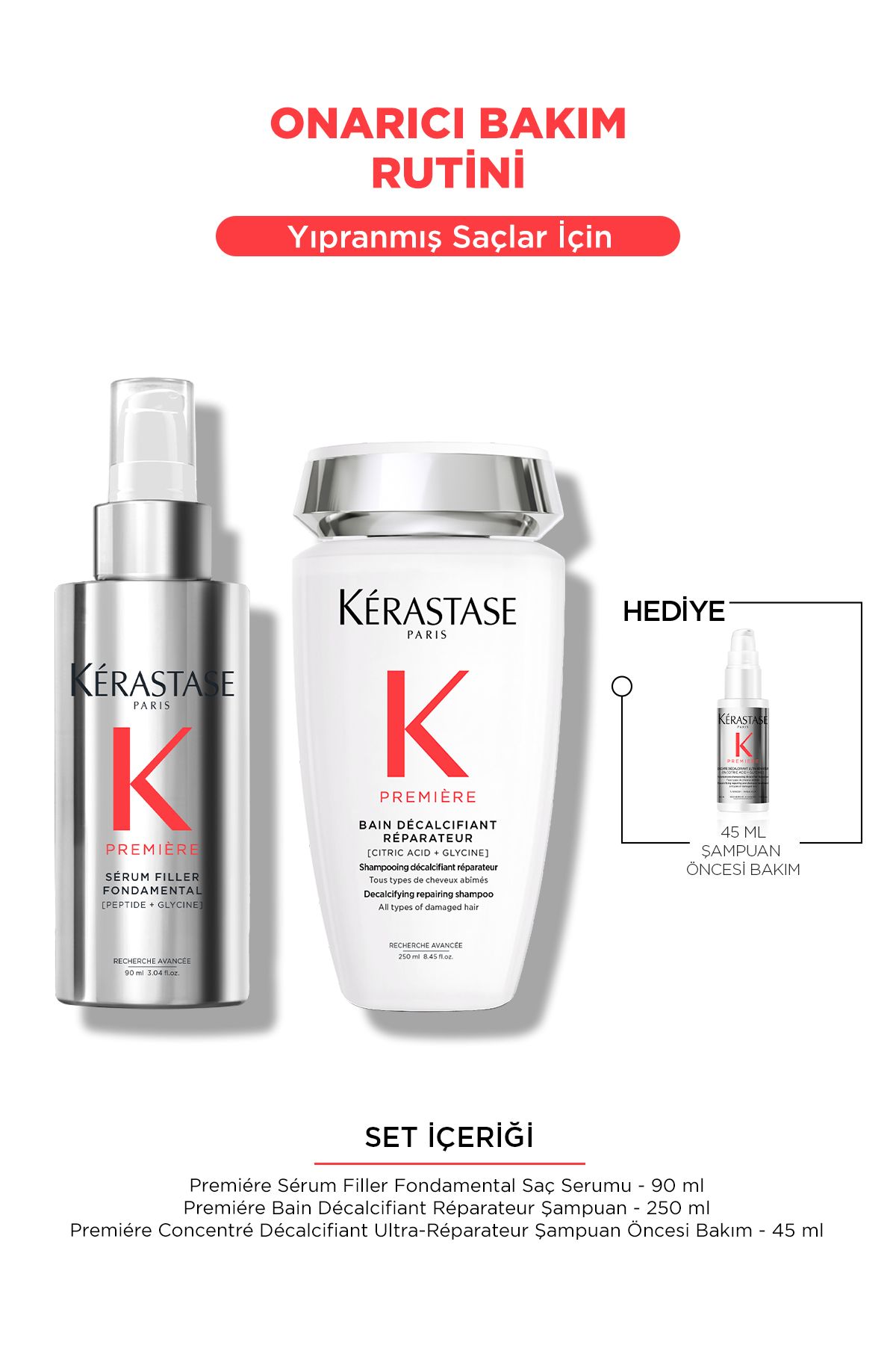 ست مراقبت مو مردانه و زنانه روال تعمیر نگهداری PREMIÈRE Kerastase