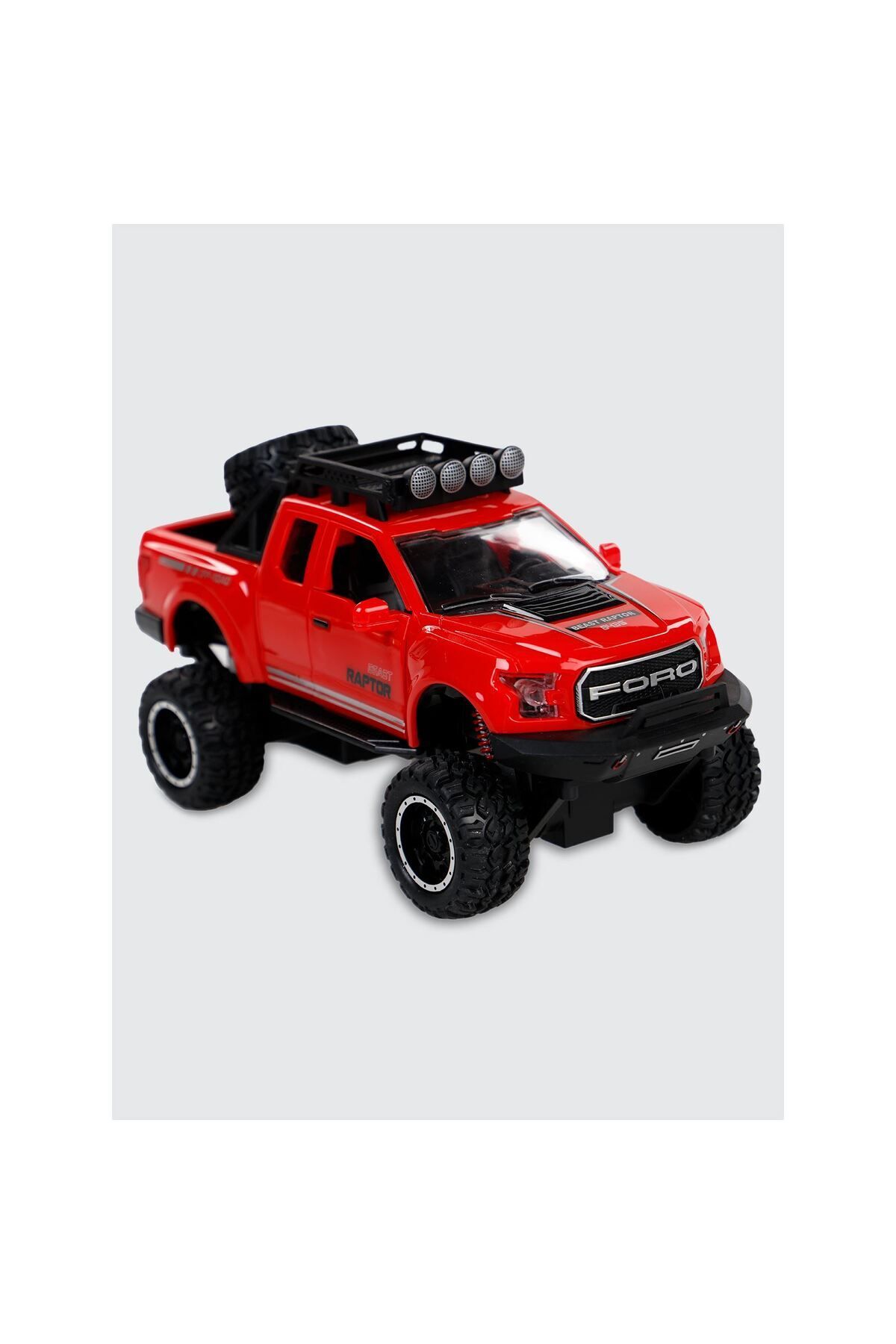 NillyToys Işıklı Müzikli Oyuncak Off-Road Sürtmeli Lüks Araba Açılabilir Kapılar