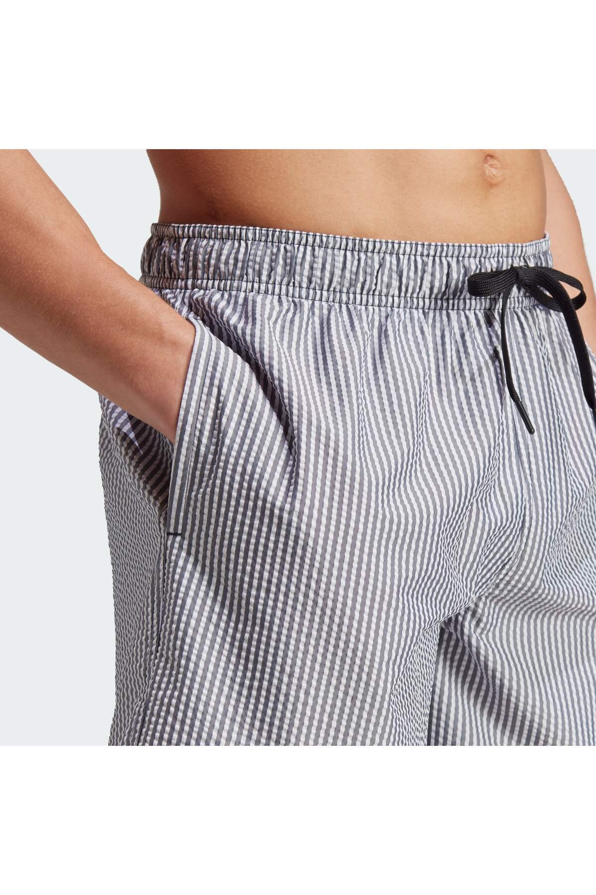 adidas-Stripey Classics Κοντό σορτς μαγιό 5