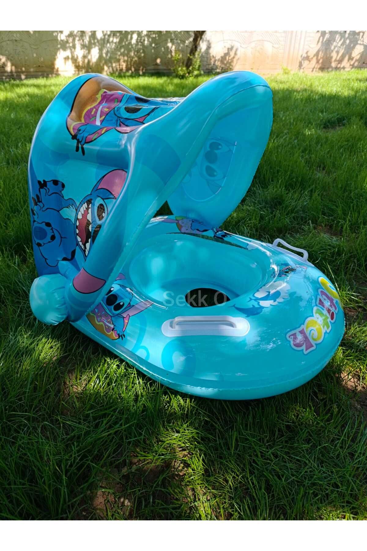 Sekk O Bebek Deniz,havuz Simidi Çocuk Simit Güneş Engelleyici Stitch