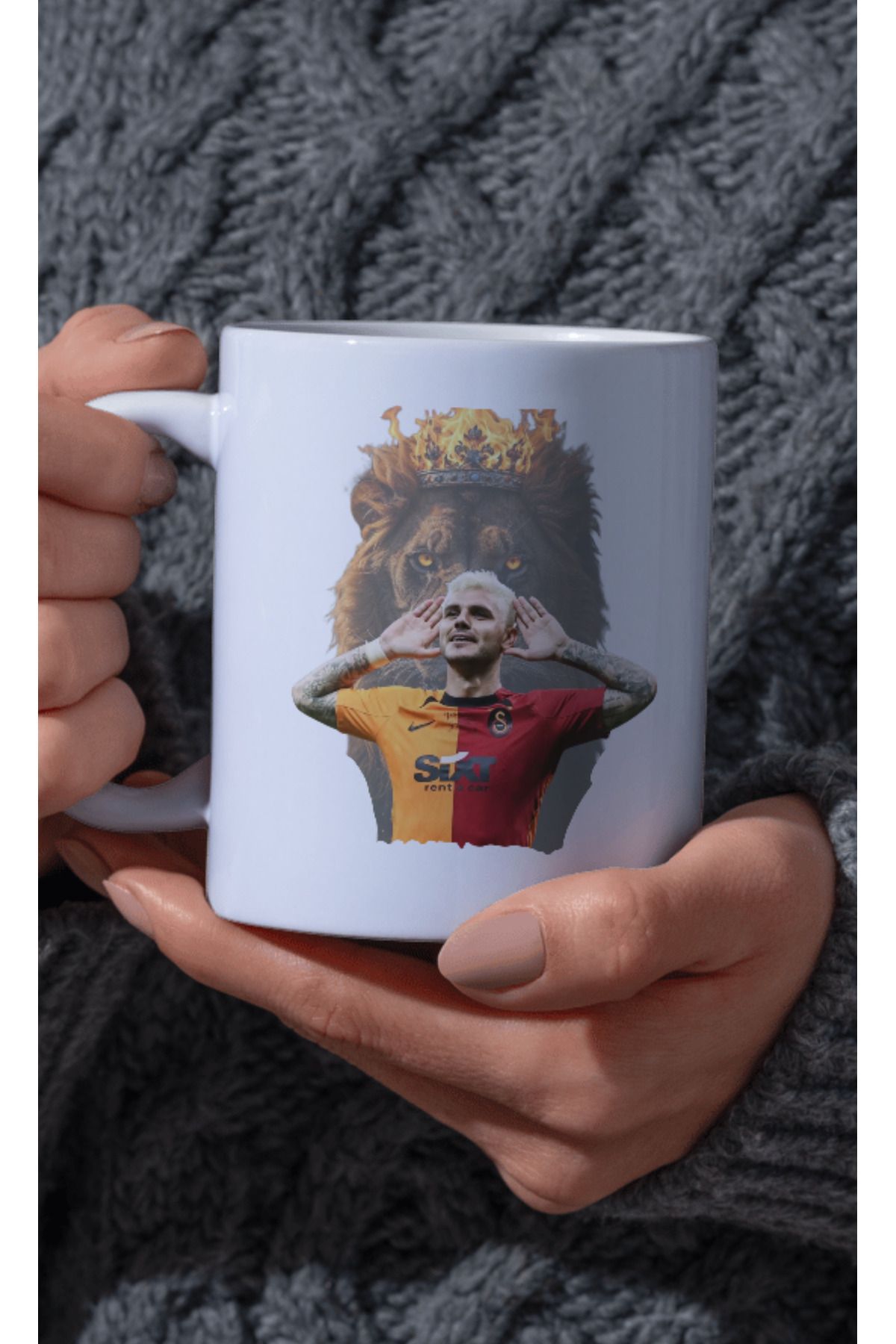 Store Mauro Galatasaray Temalı Kupa Bardak-Efsane Aslan Kupası