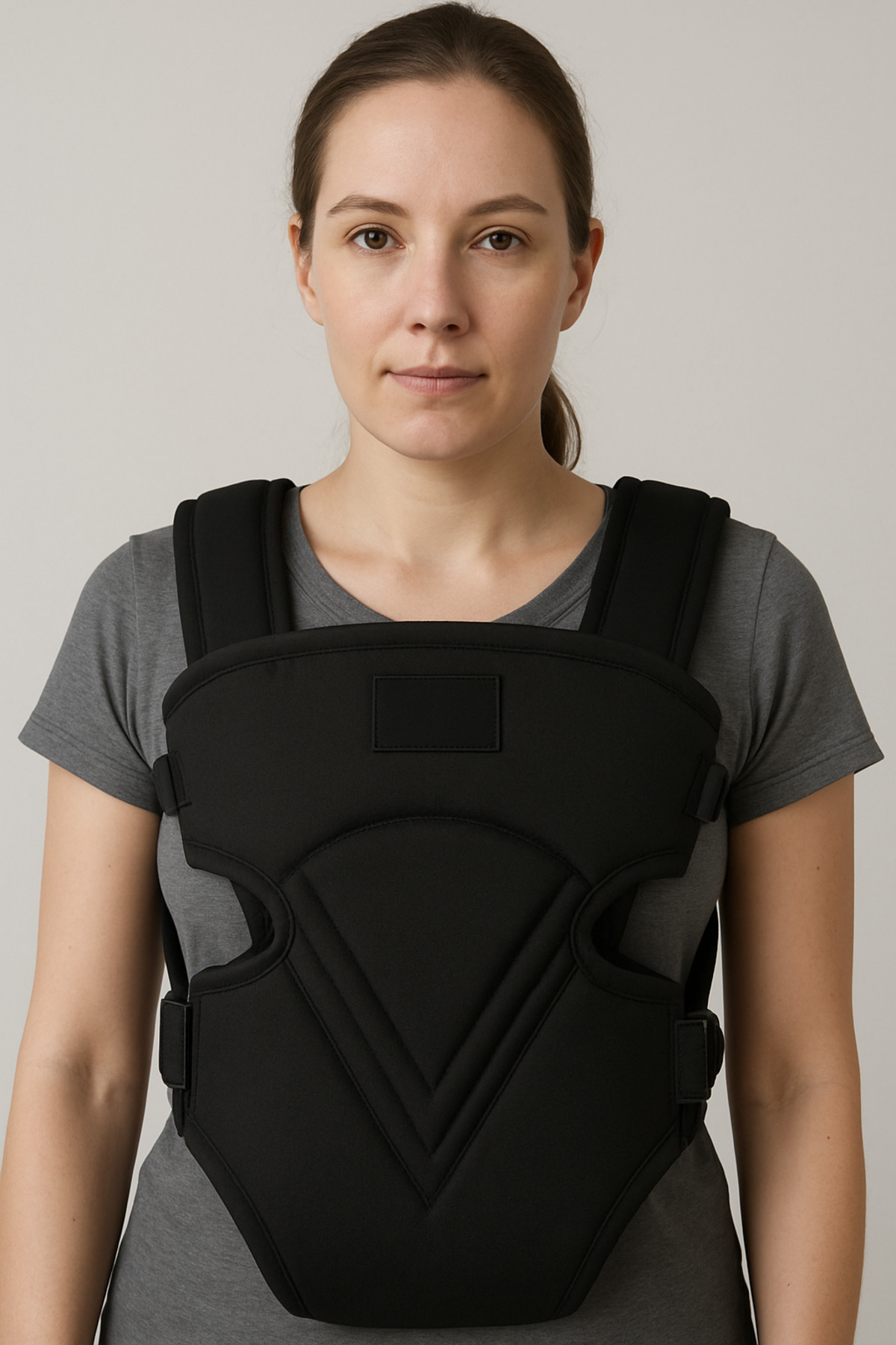 northern fashion Siyah Kanguru Anakucağı Safe Comfort Bebek Taşıma Çantası Ana Kucağı fotoğrafı 5 (önizleme)