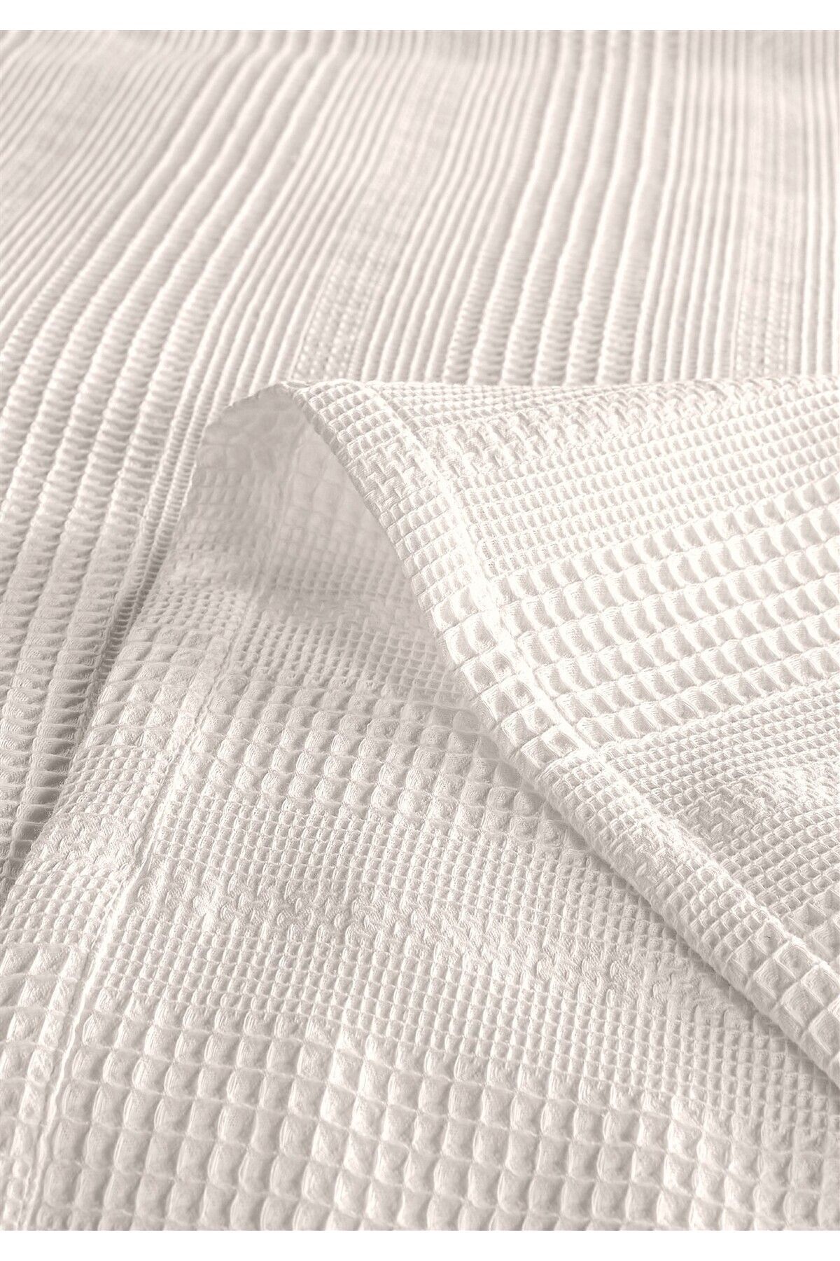 Evim-100% Cotton Exclusive Pink Double Pique Set 200 X 230 cm 4