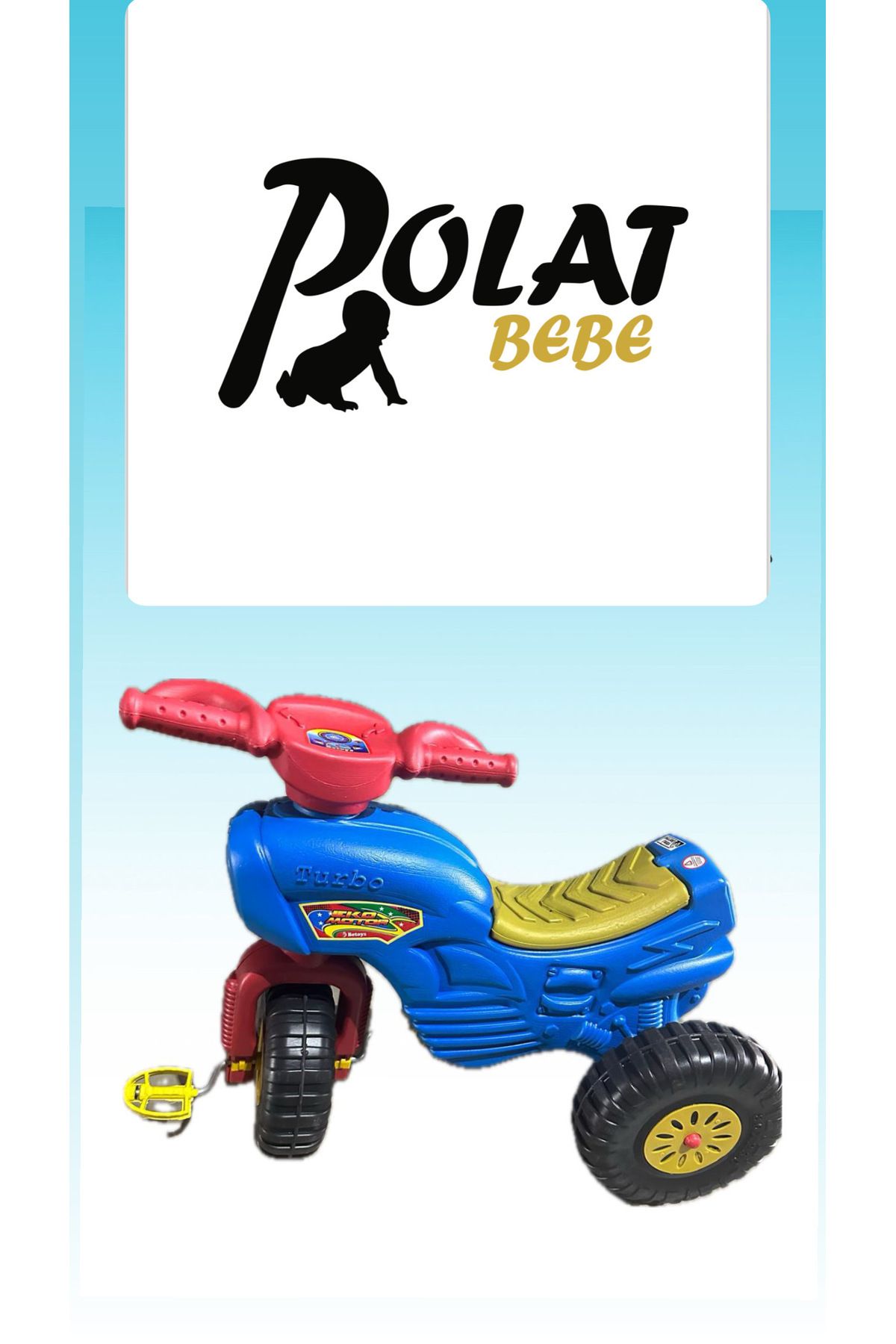 TURBO7 3 Tekerlik’li Çocuk Bisikleti (Motoru)