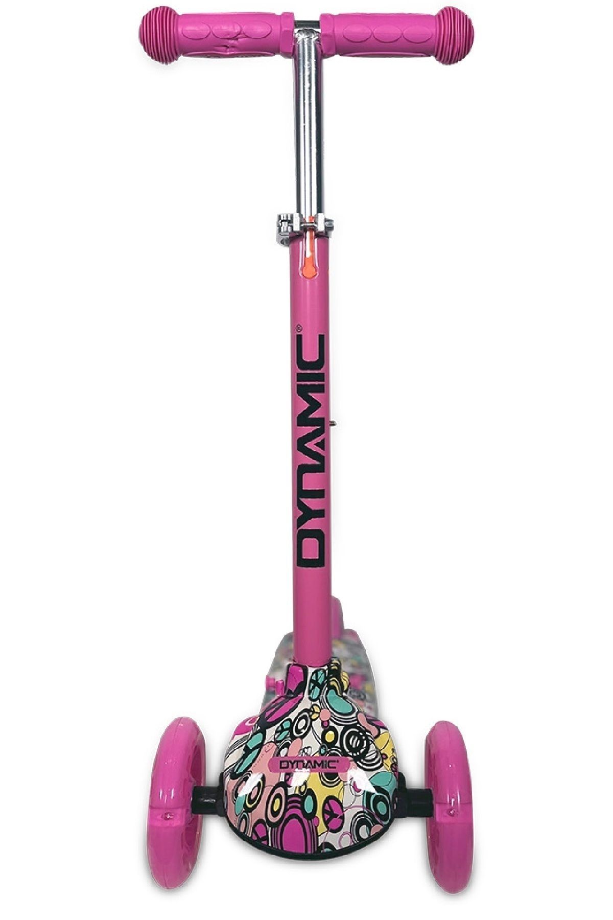 Dynamic-Ht288 Lighted 3 Wheel New Generation Scooter Pink - Lighted Wheels 4