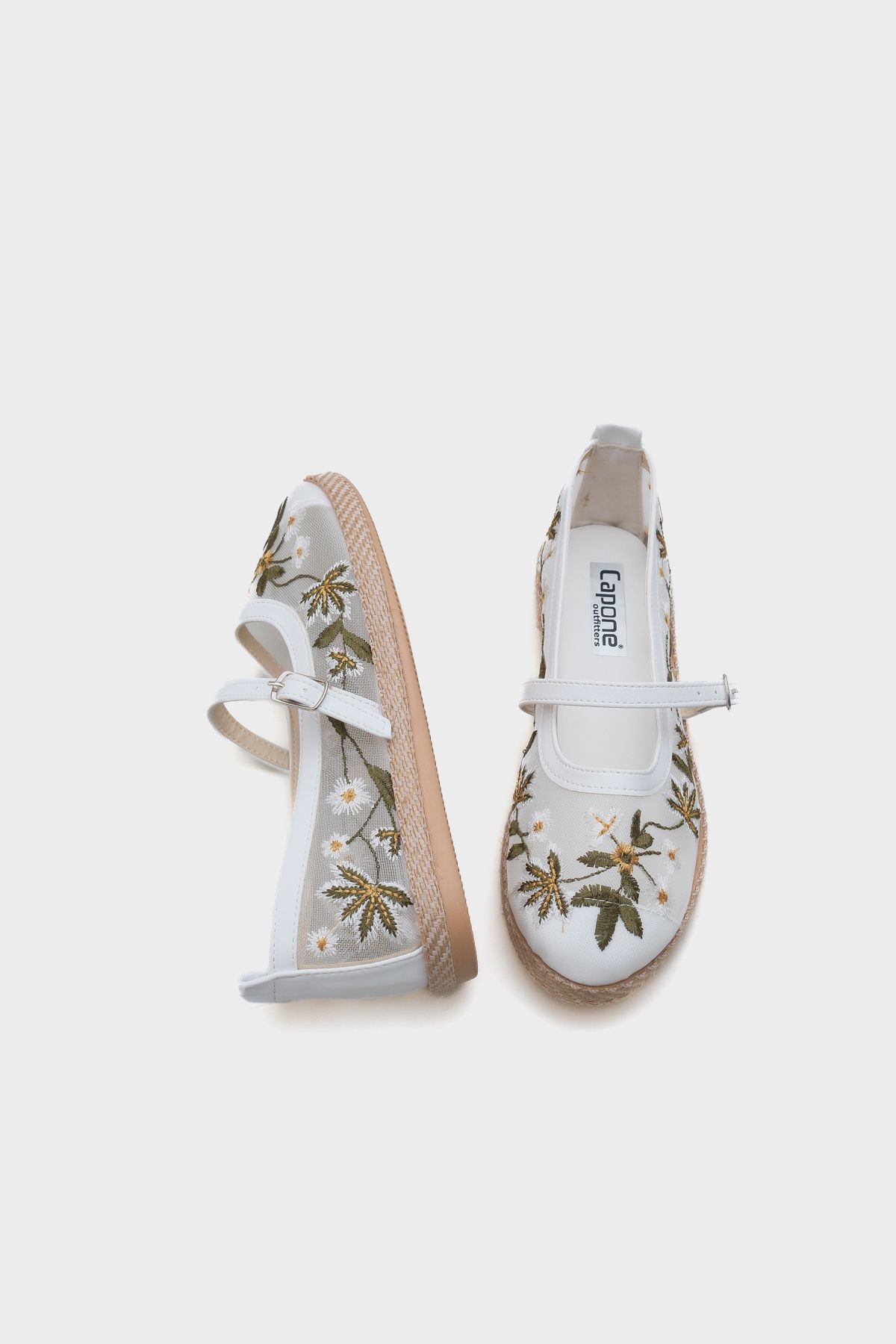 Capone Outfitters-Shela Banded Floral Women's Espadrille 4