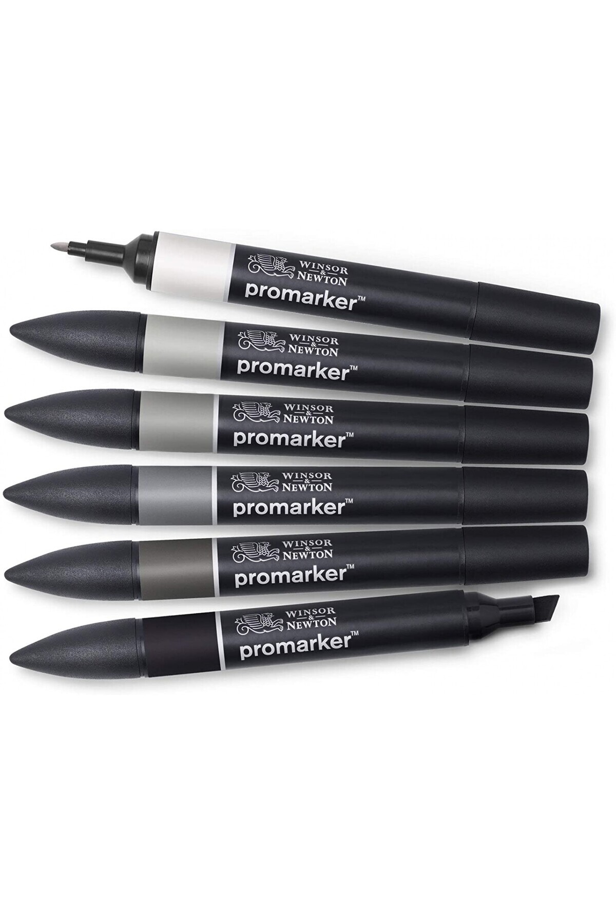 Winsor Newton-Promarker 6'lı Neutral Tones 2