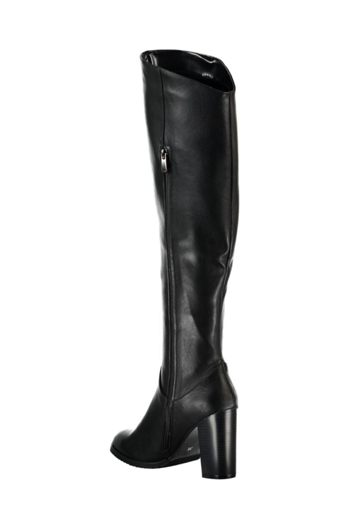 چکمه مشکی زنانه A654018009 اورجینال Fox Shoes