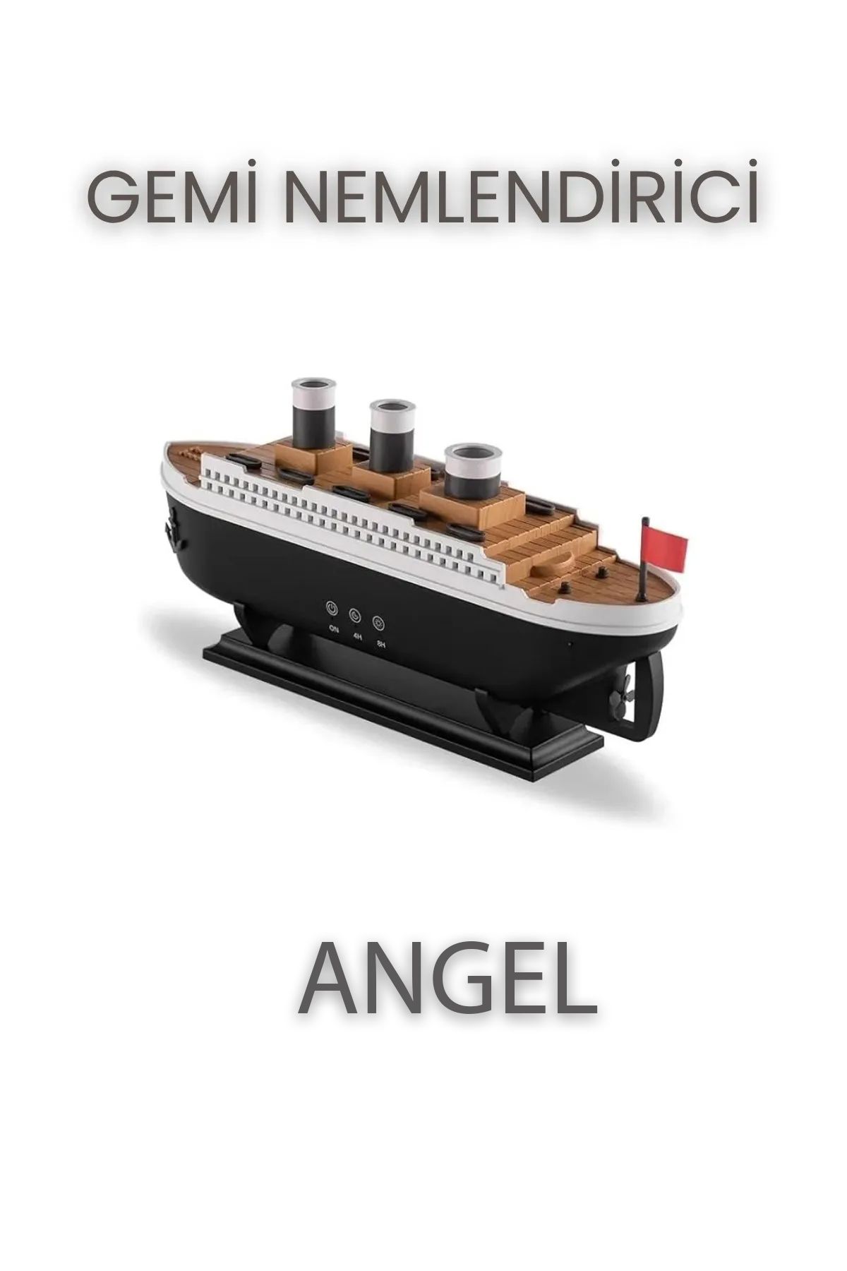 DTULTRA2 Gemi Nemlendirici Ve Renkli Işıklı Kumandalı Hava Aroma Difüzyonu